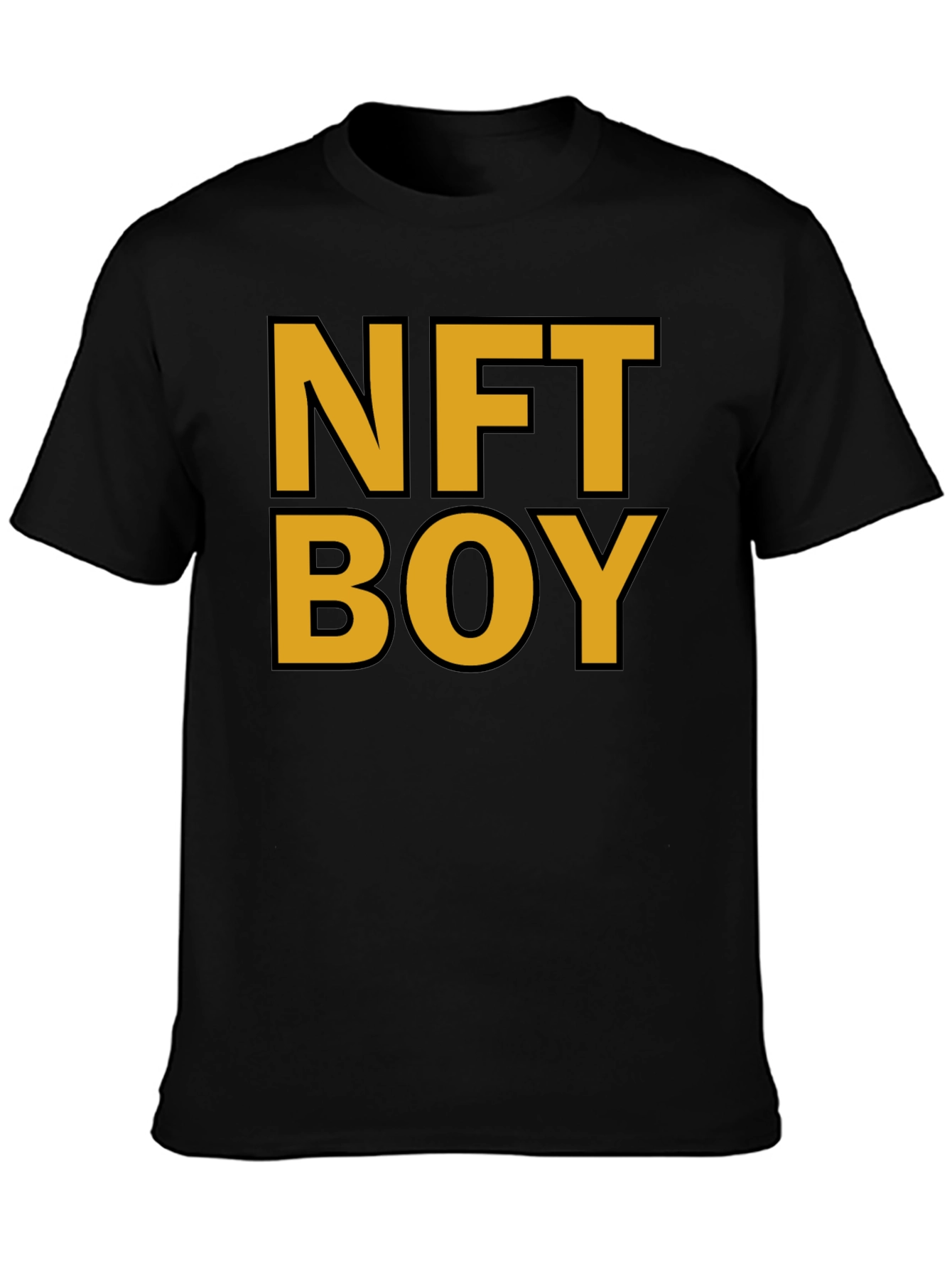 NFT Boy Black T-Shirt