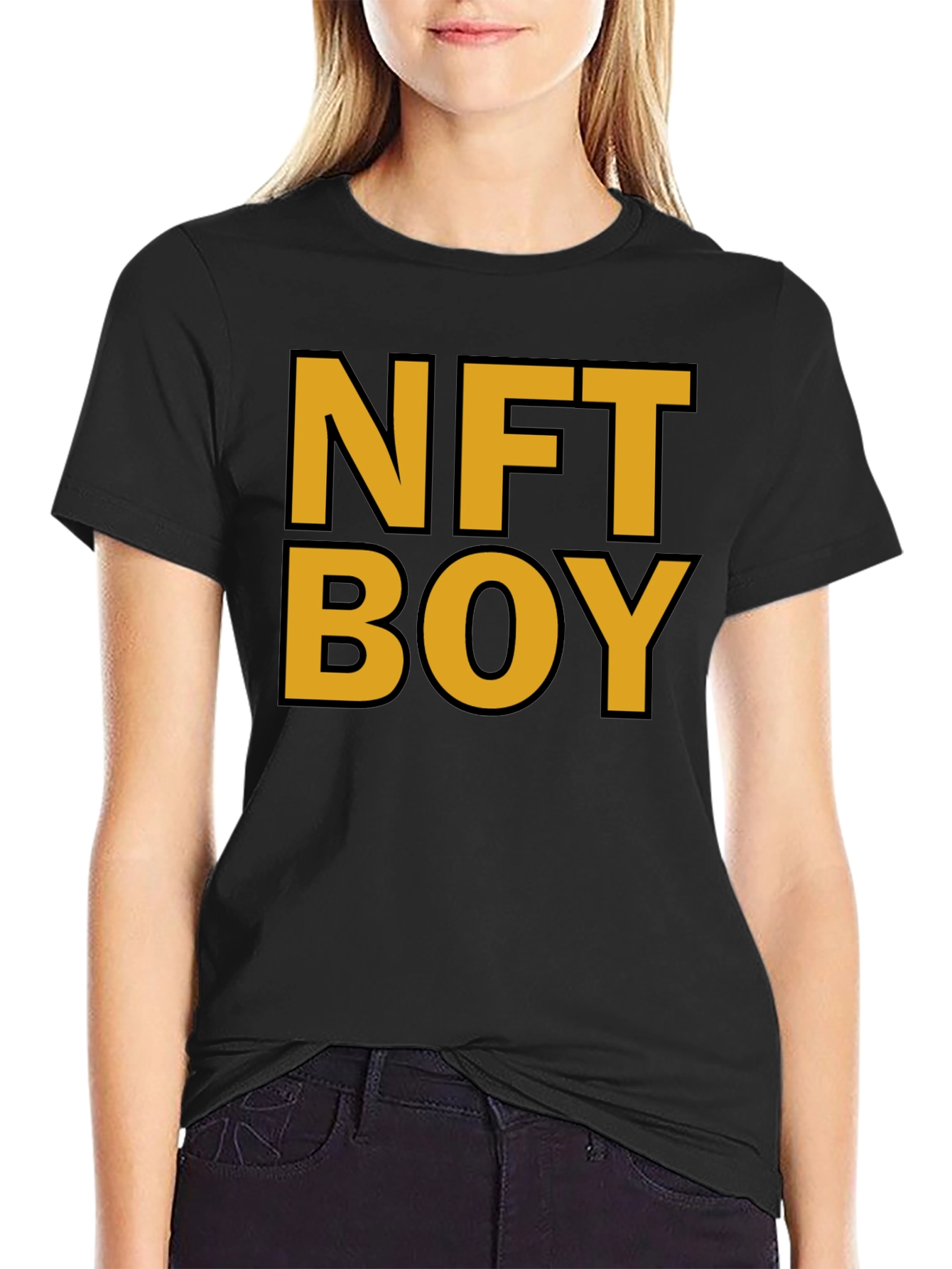 NFT Boy Black T-Shirt