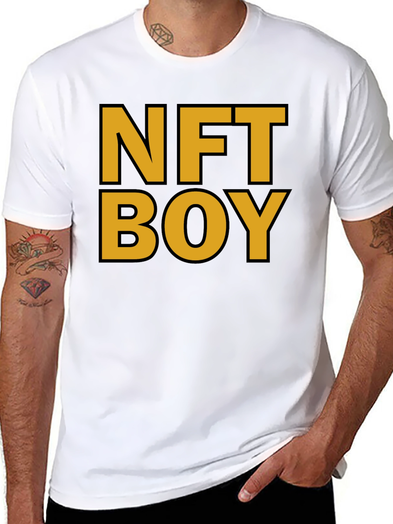 NFT Boy Black T-Shirt