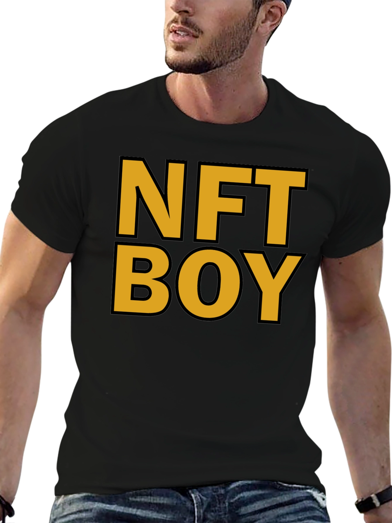 NFT Boy Black T-Shirt