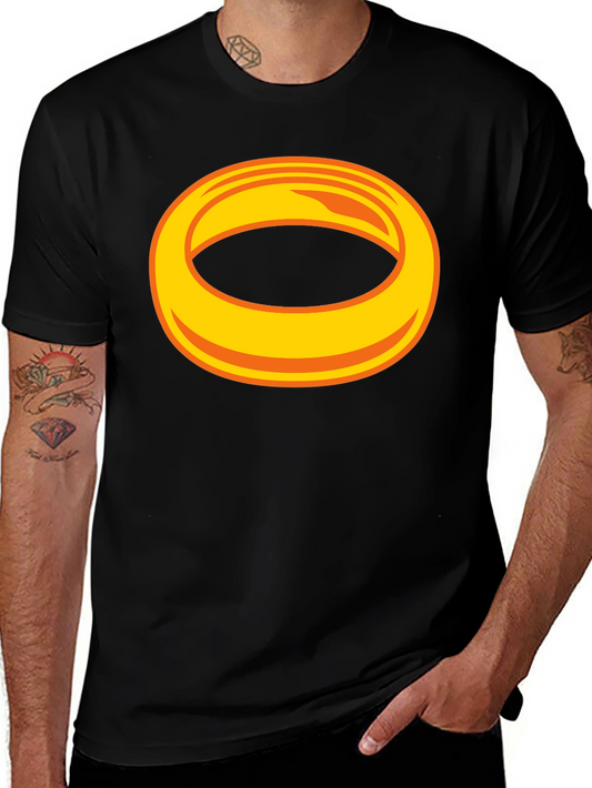 Sonic Ring Graphic T-Shirt - Black