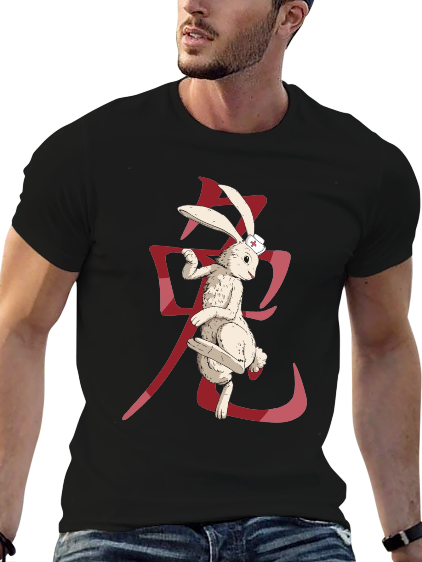 Rabbit Nurse Graphic Tee