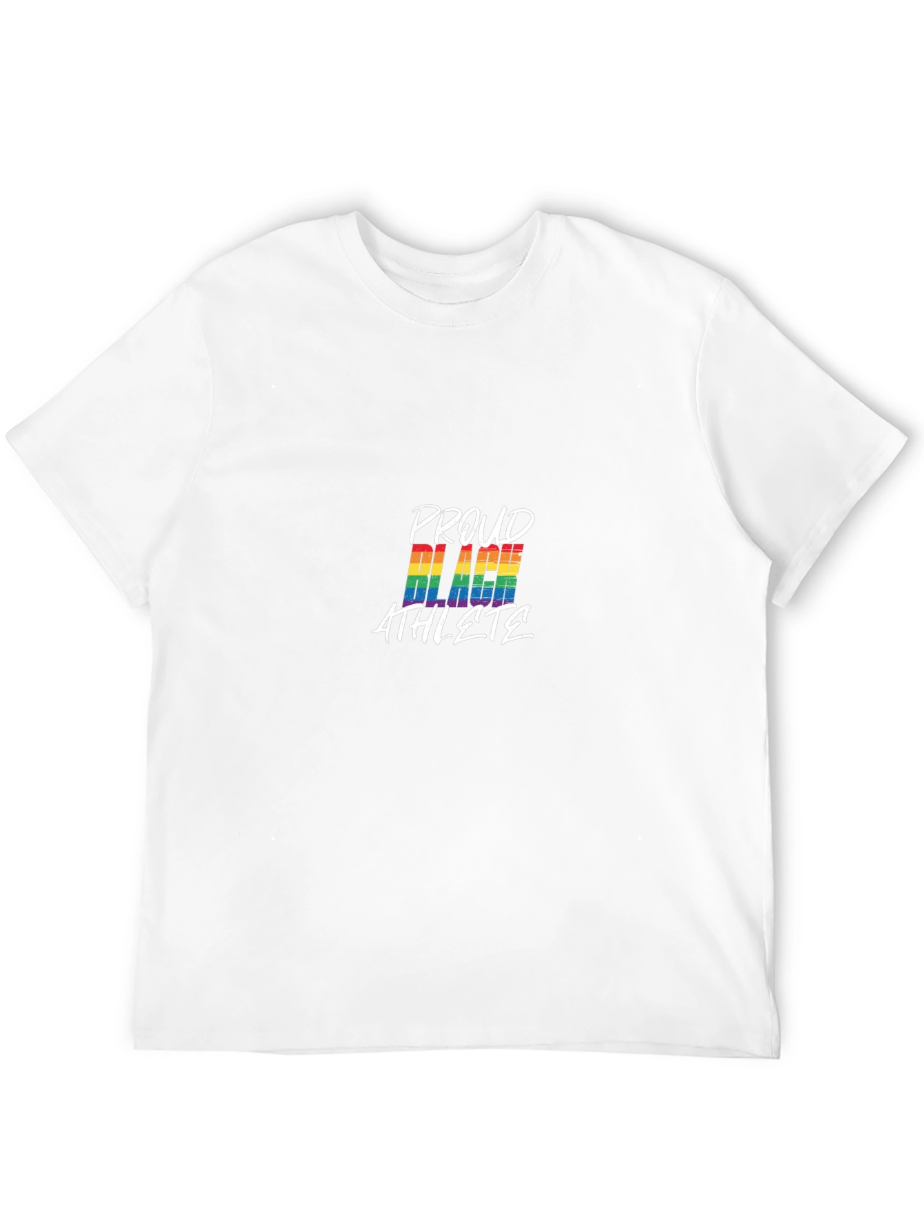 Proud Black Athlete Pride LGBTQ+ T-Shirt