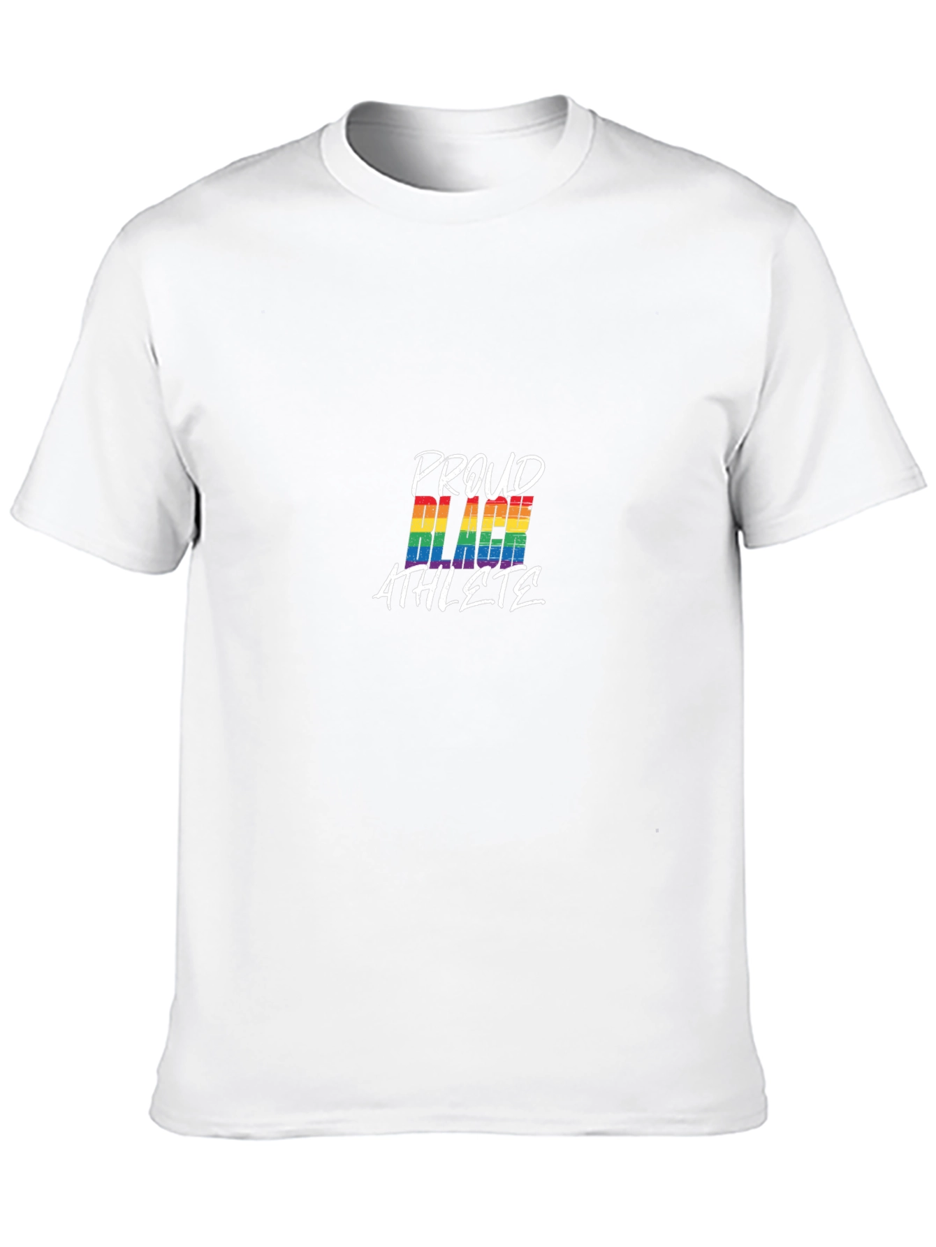 Proud Black Athlete Pride LGBTQ+ T-Shirt