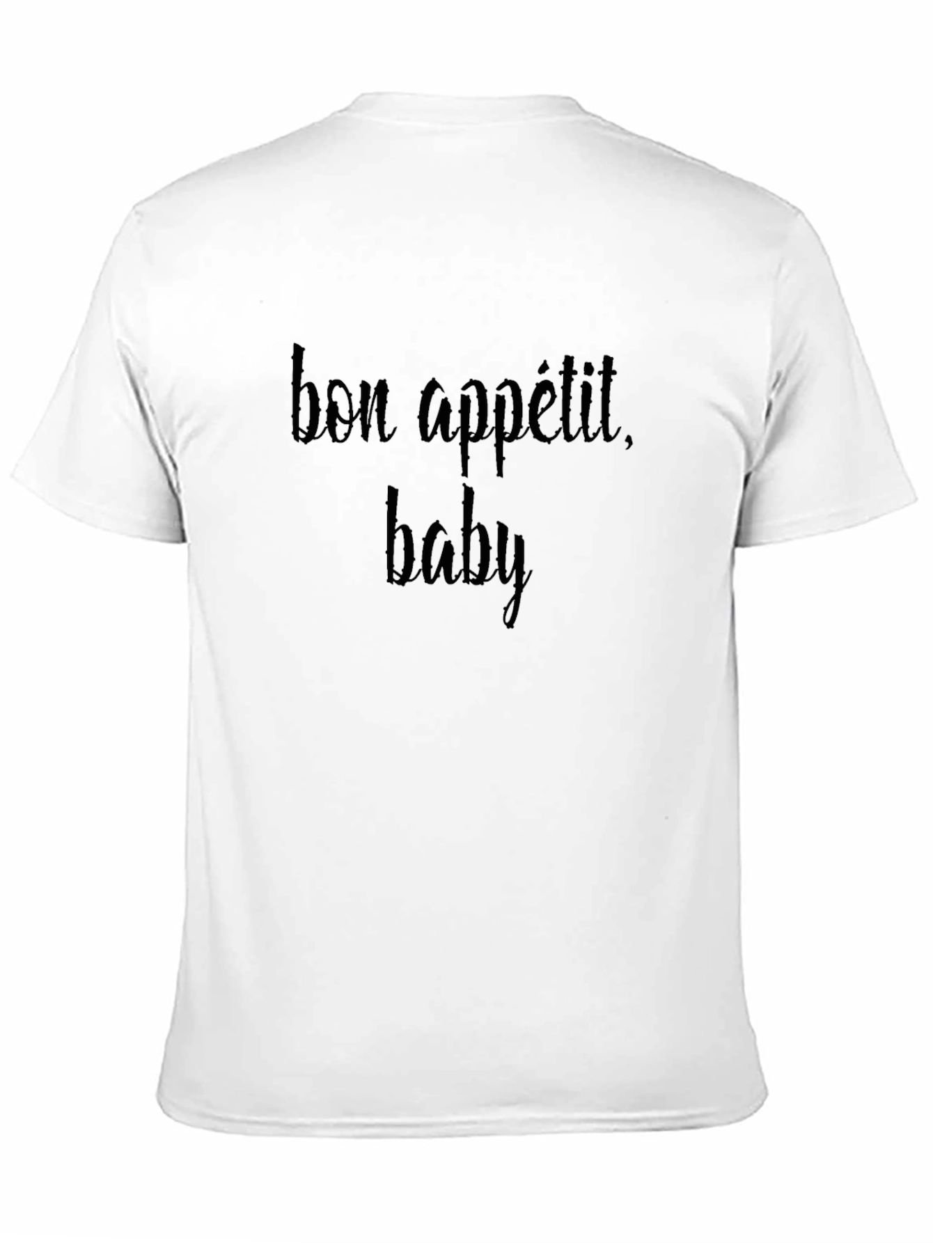 Bon Appétit Baby! Black T-Shirt
