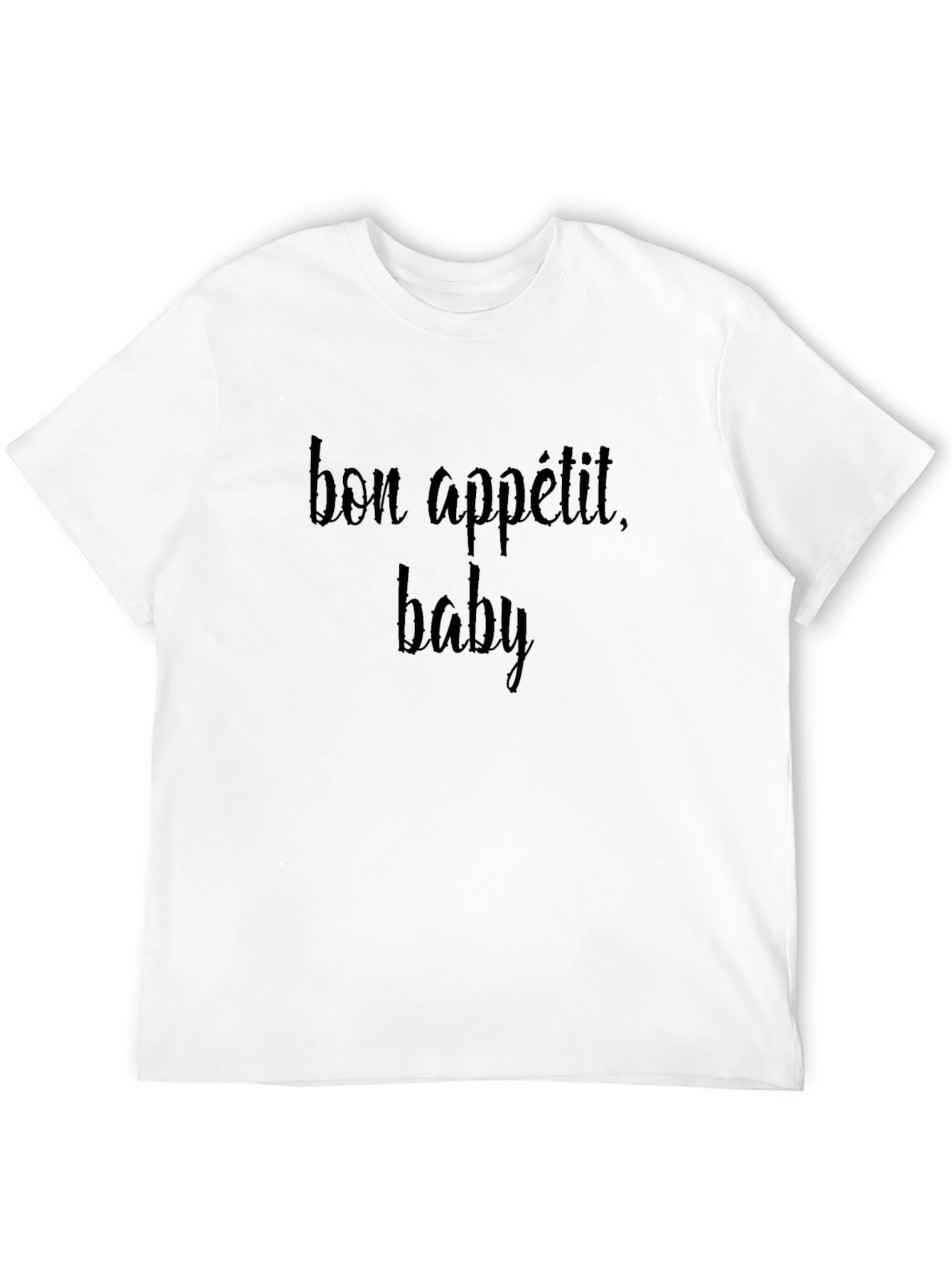 Bon Appétit Baby! Black T-Shirt