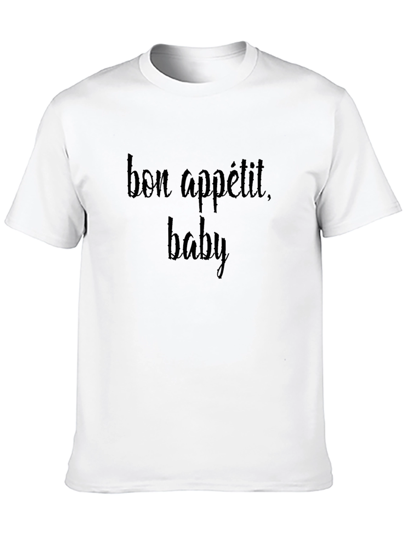 Bon Appétit Baby! Black T-Shirt