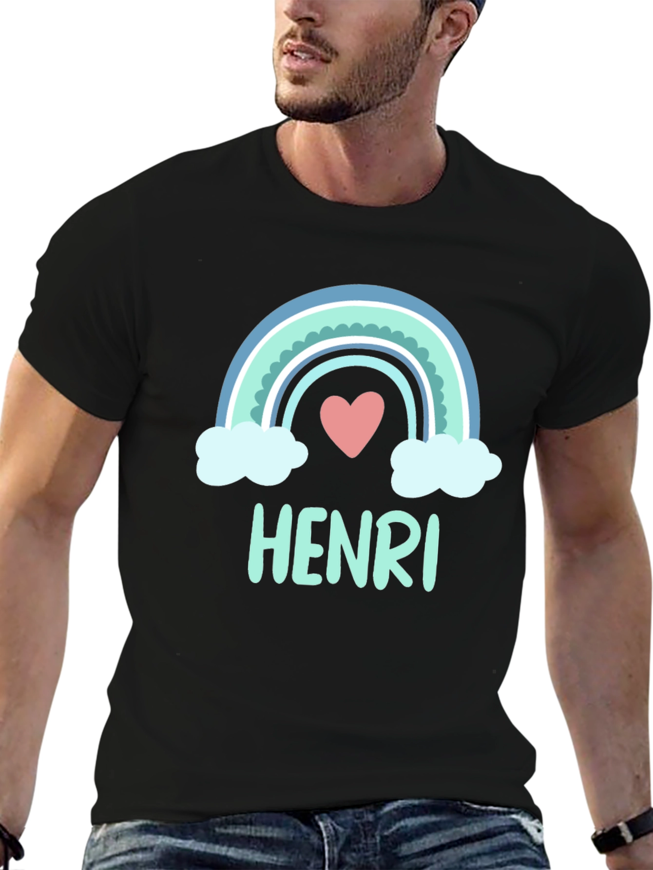 Henri Rainbow Heart T-Shirt