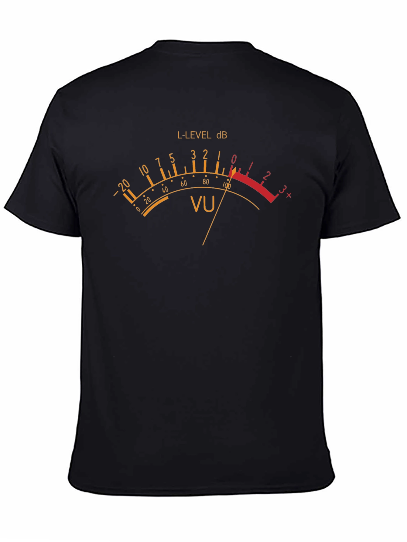 VU Meter T-Shirt - Audio Engineer Graphic Tee