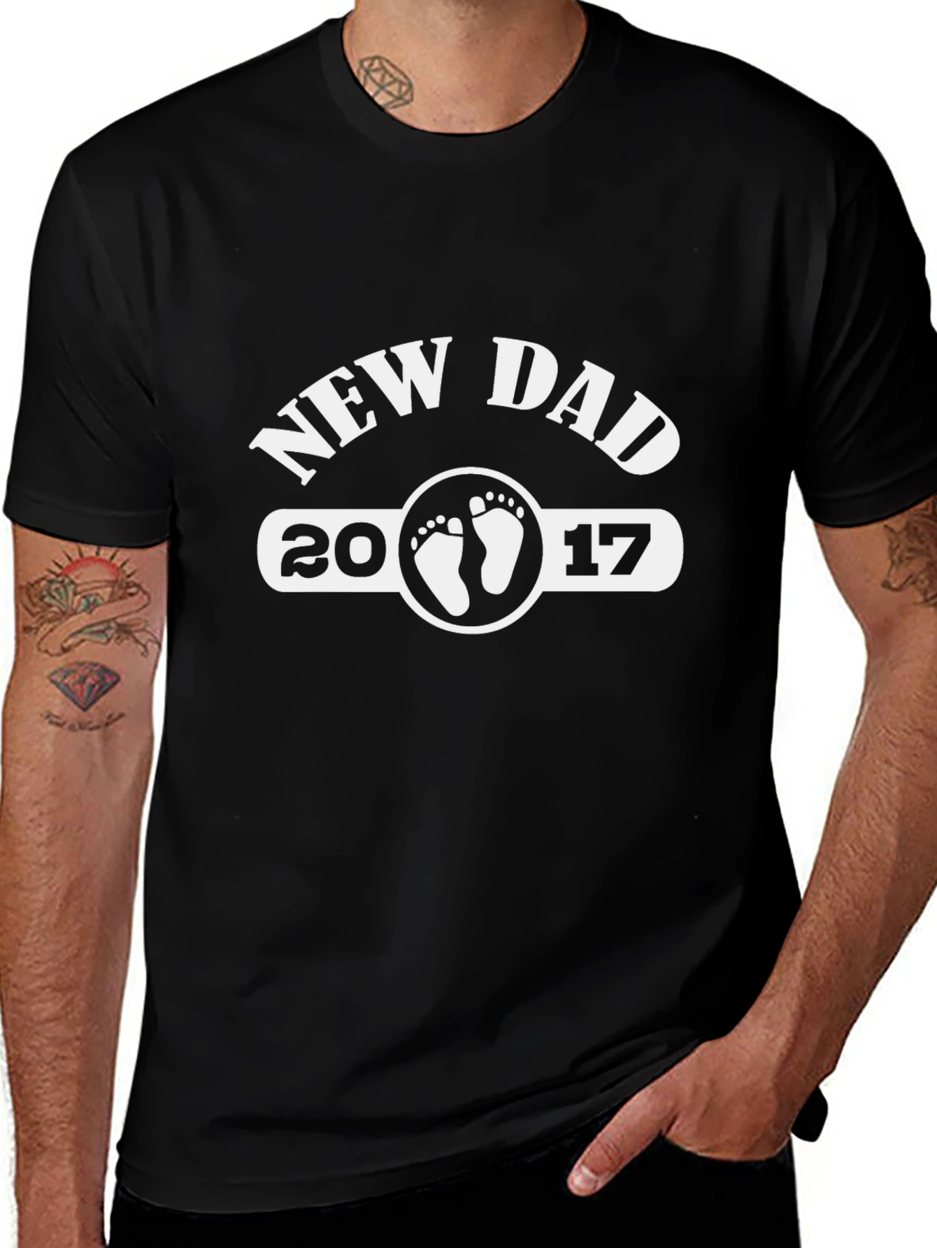 New Dad 2017 T-Shirt - Celebrate Fatherhood!