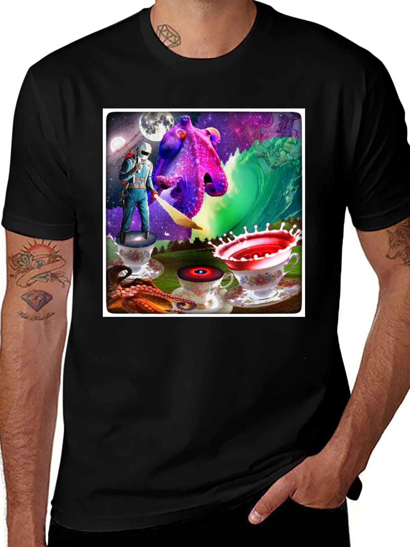 Cosmic Octopus T-Shirt