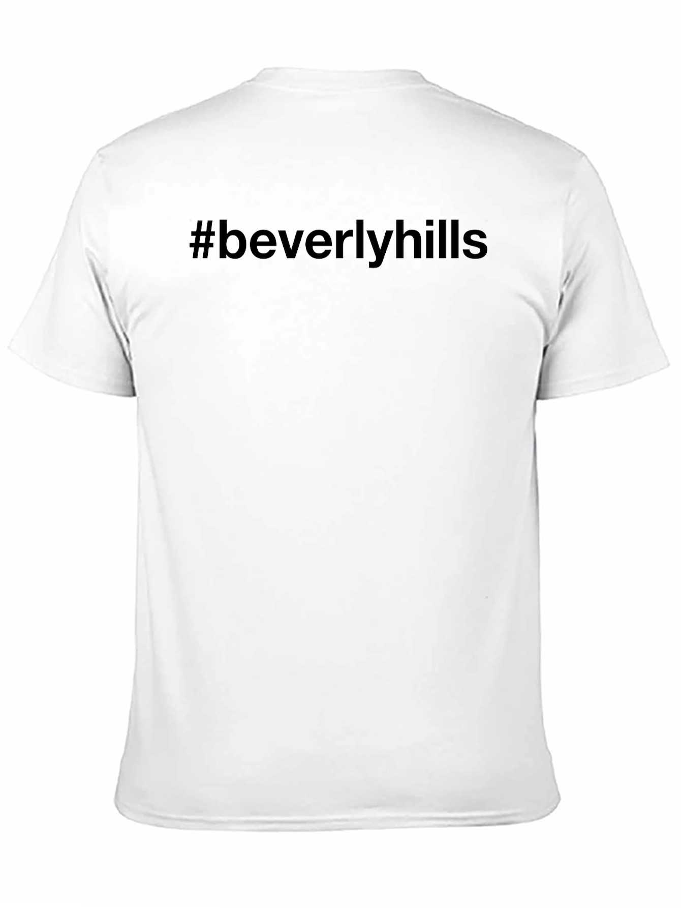 Beverly Hills Graphic T-Shirt - Unisex Black Tee