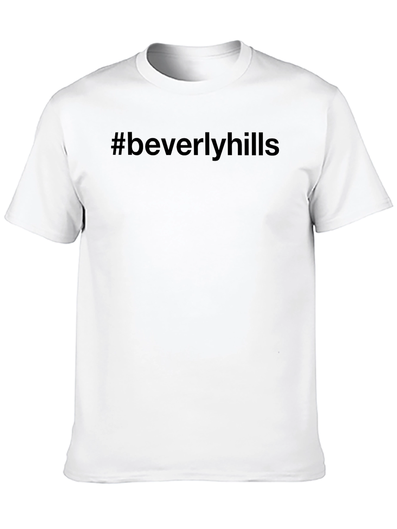 Beverly Hills Graphic T-Shirt - Unisex Black Tee