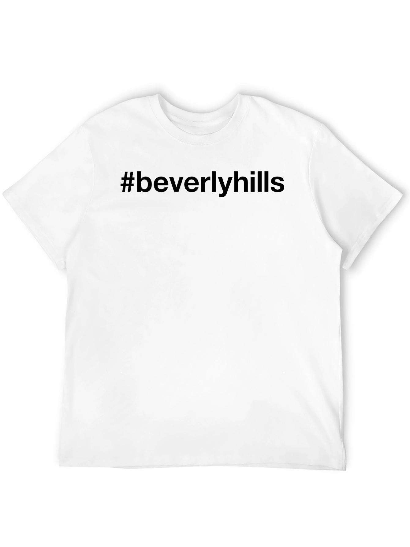 Beverly Hills Graphic T-Shirt - Unisex Black Tee