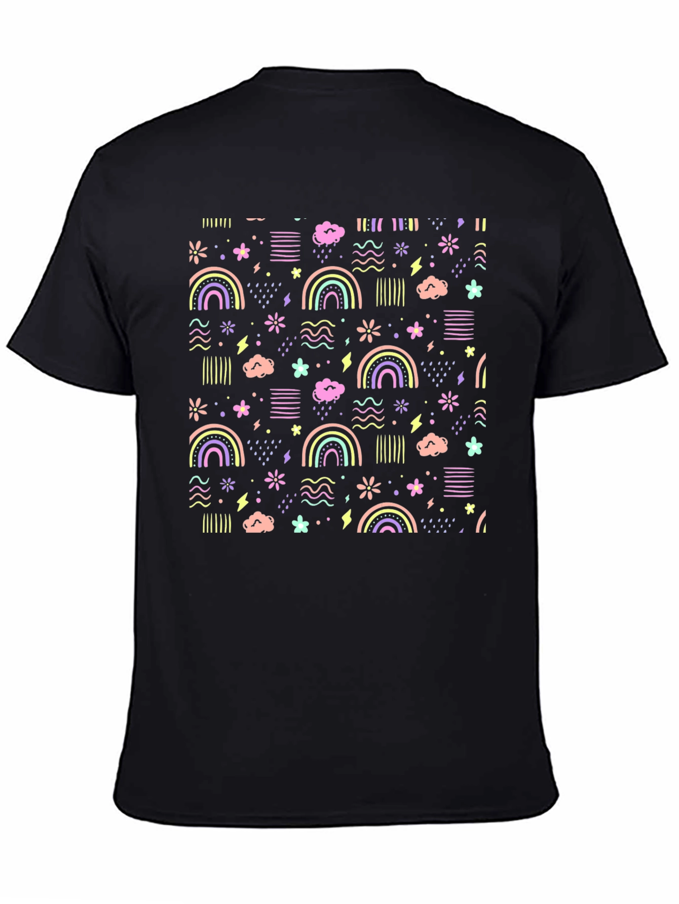 Rainbow Pastel Print Tee