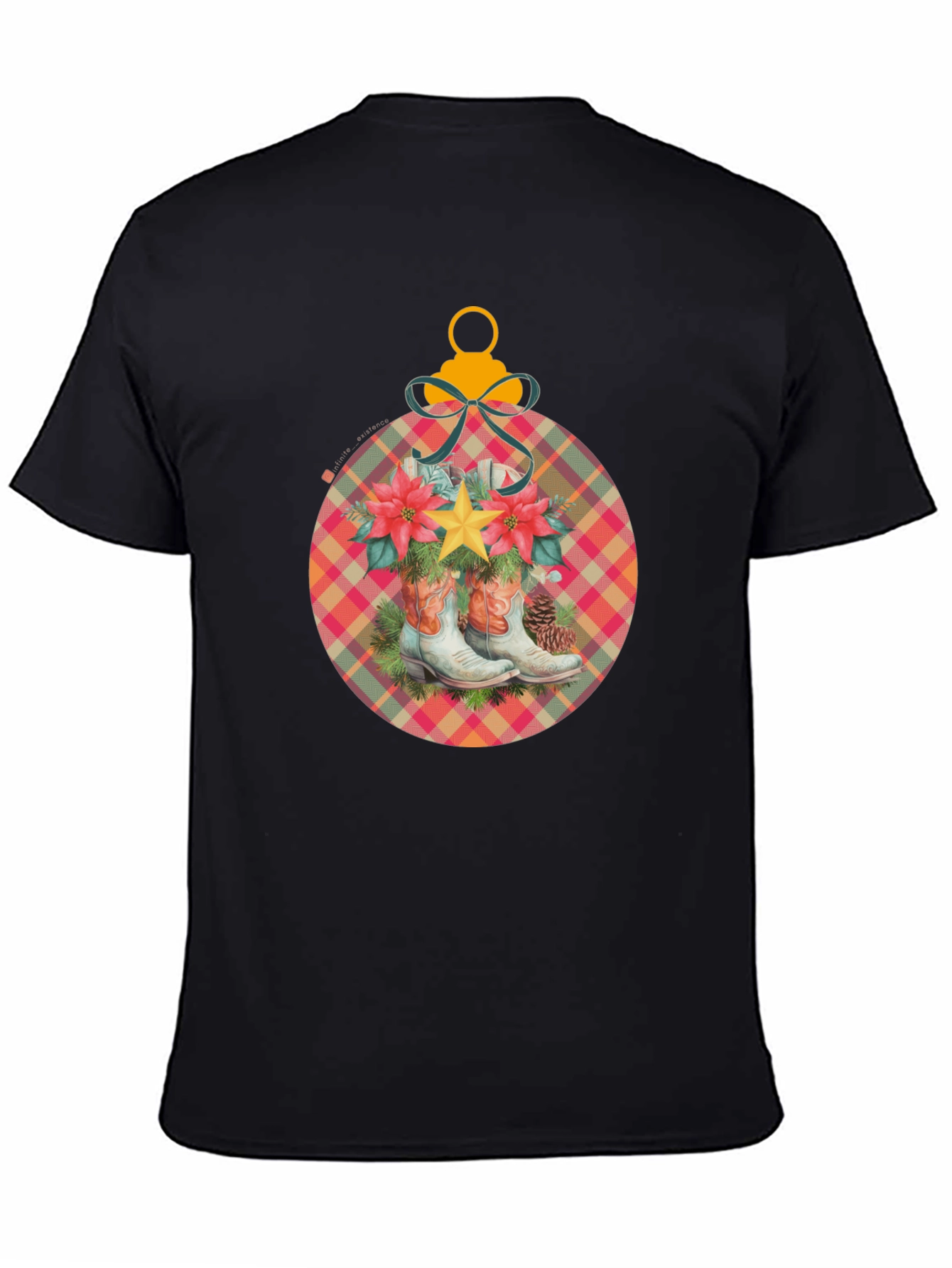 Cowboy Christmas Ornament T-Shirt