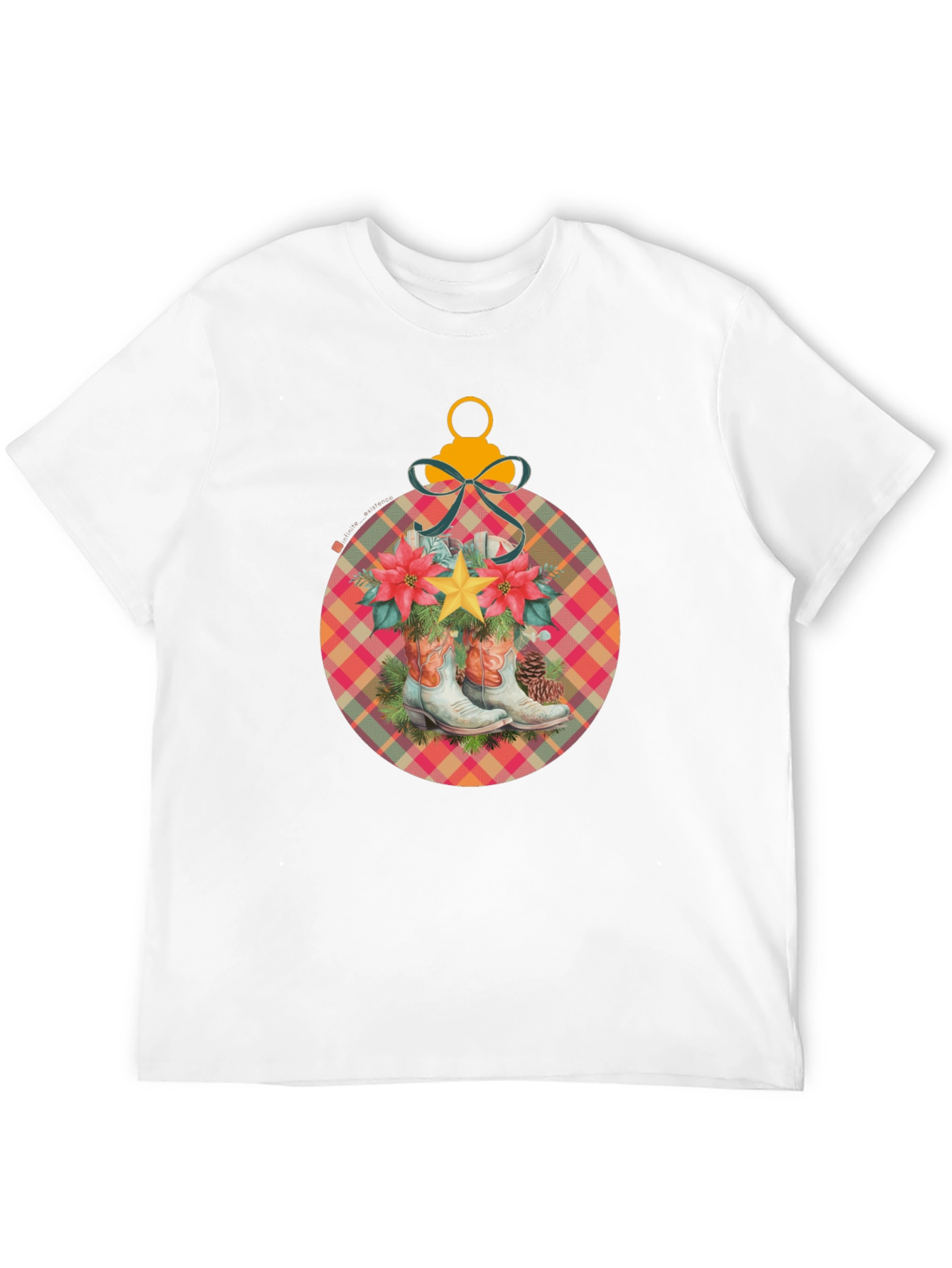 Cowboy Christmas Ornament T-Shirt