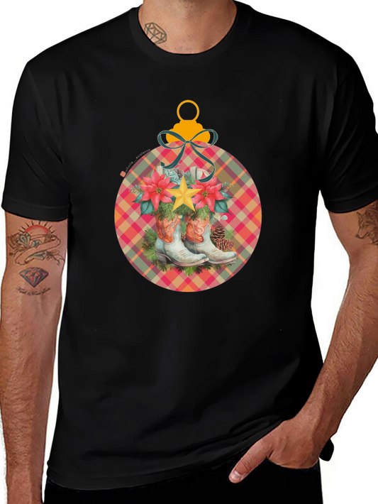 Cowboy Christmas Ornament T-Shirt