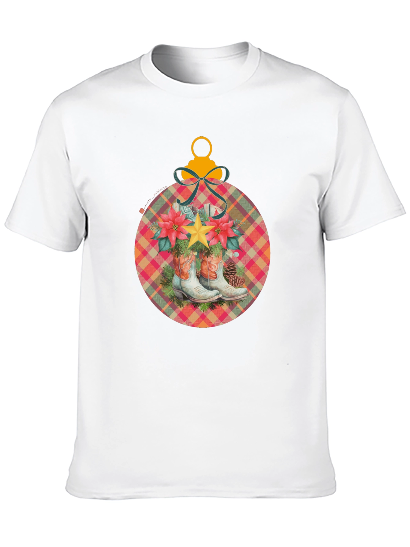 Cowboy Christmas Ornament T-Shirt