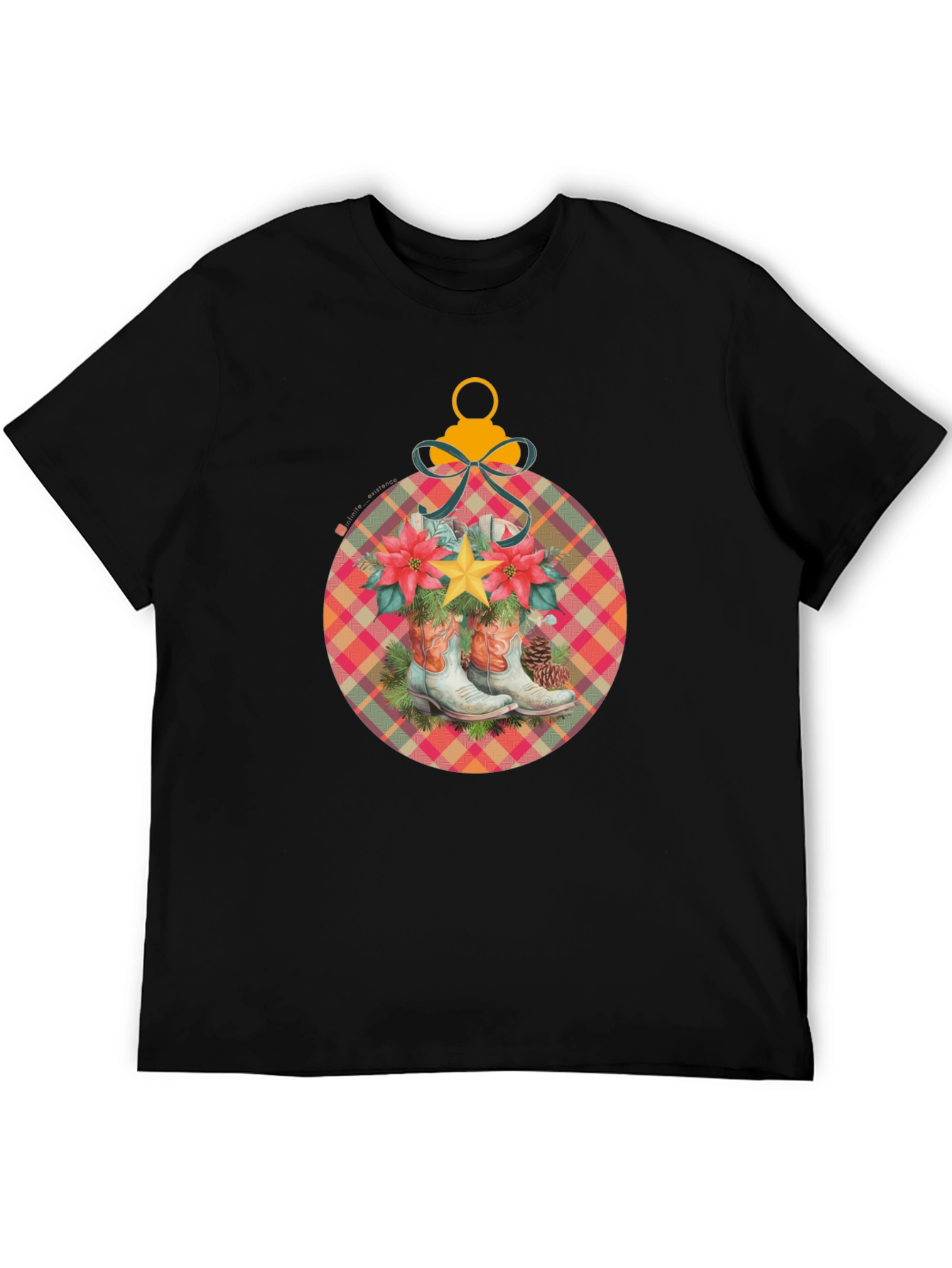Cowboy Christmas Ornament T-Shirt