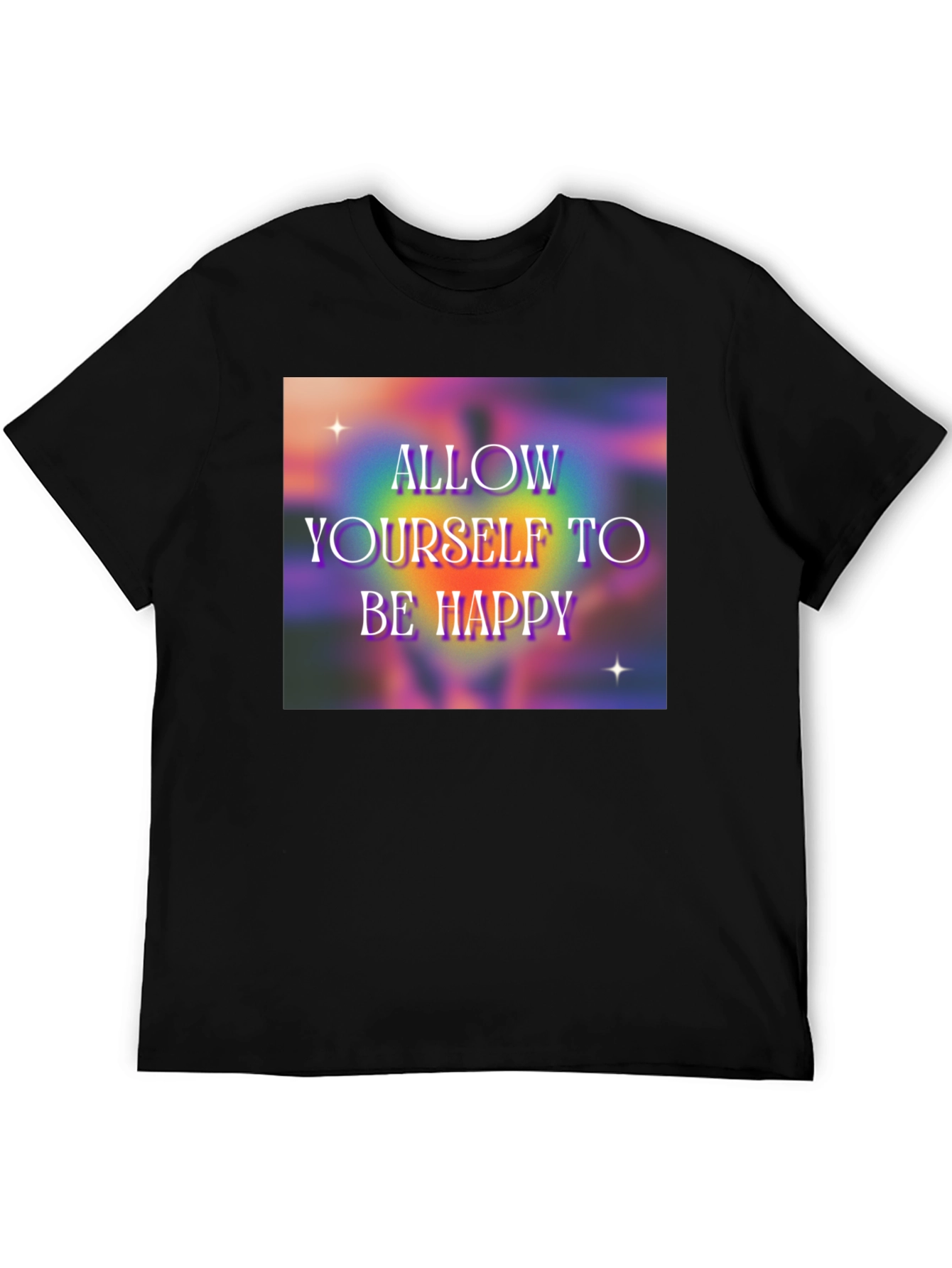 Allow Yourself to Be Happy Graphic T-Shirt