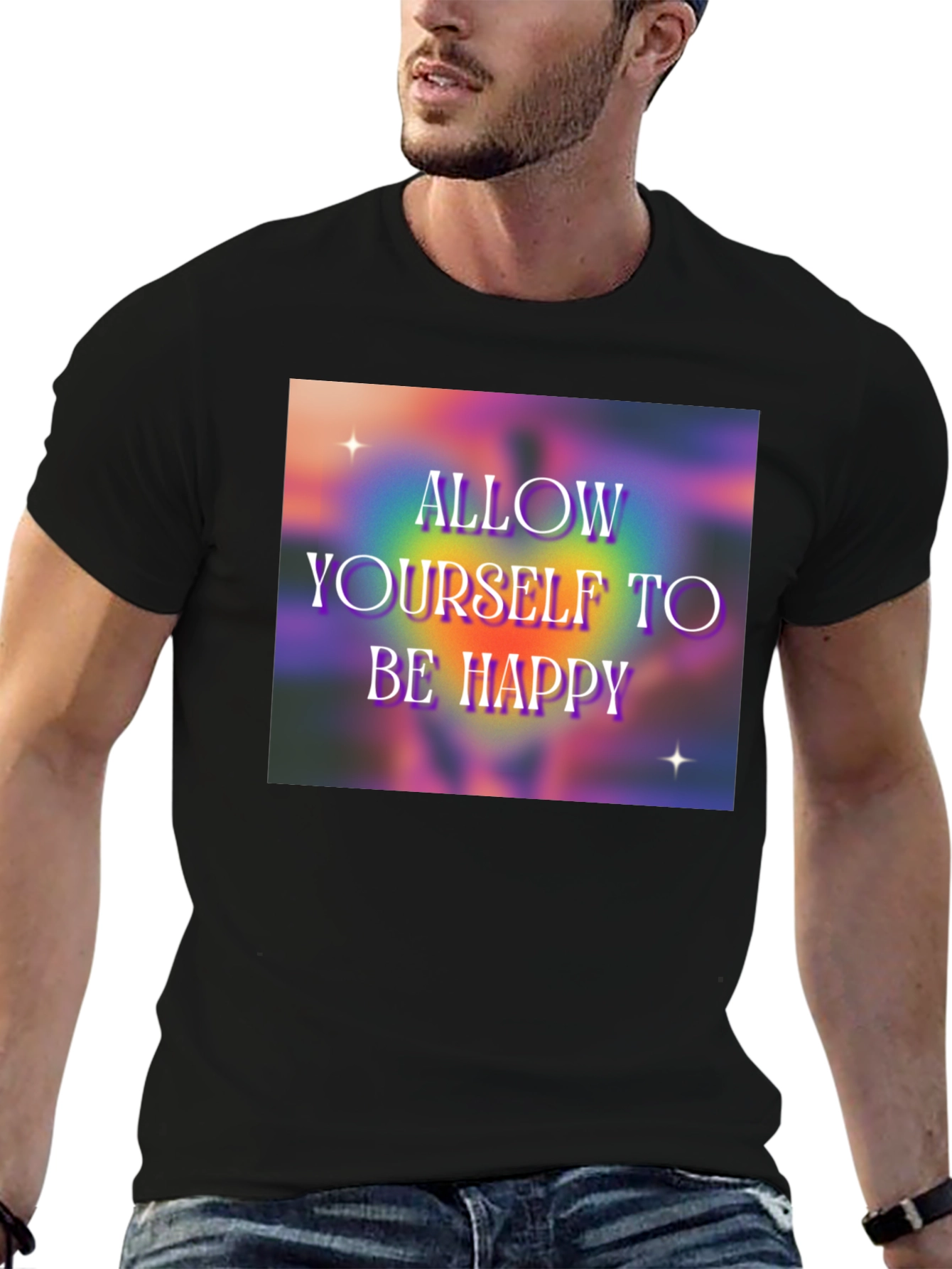 Allow Yourself to Be Happy Graphic T-Shirt