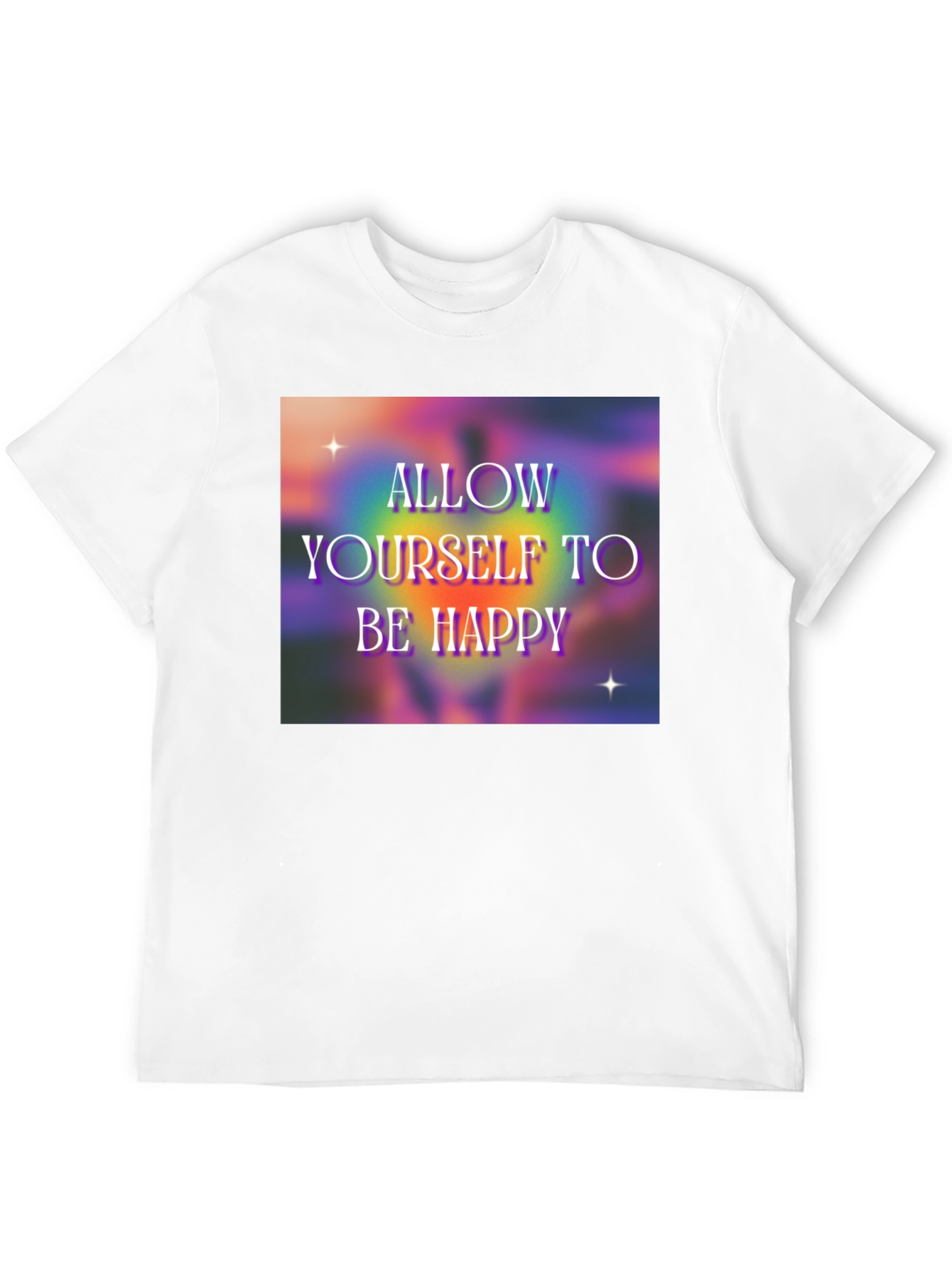 Allow Yourself to Be Happy Graphic T-Shirt