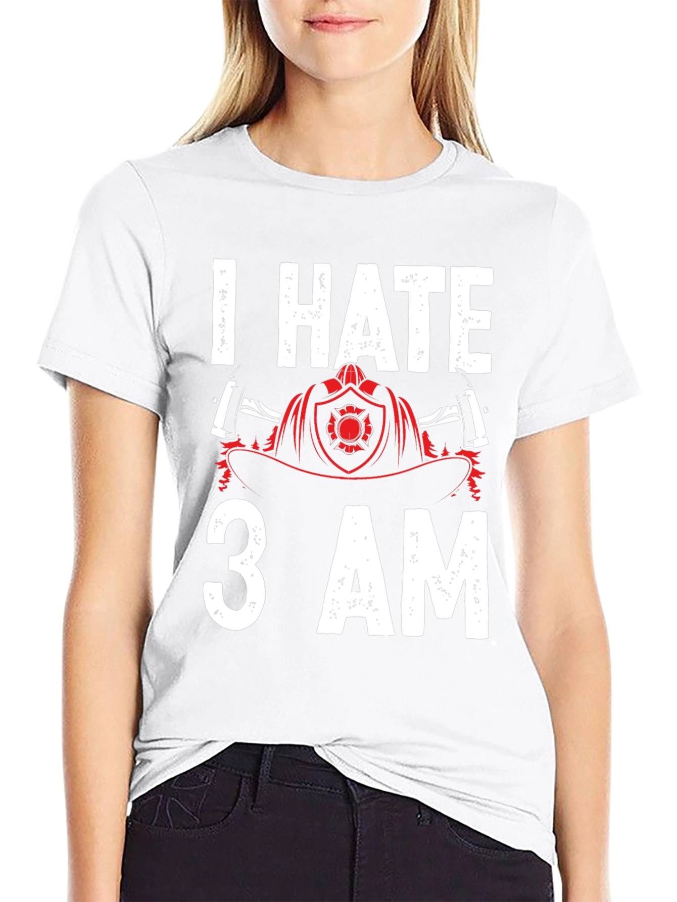 I Hate 3 AM Firefighter T-Shirt