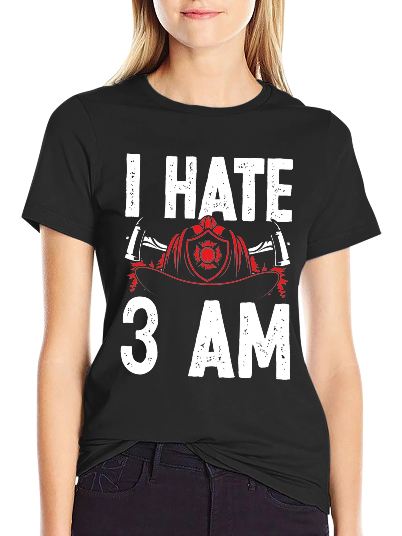 I Hate 3 AM Firefighter T-Shirt