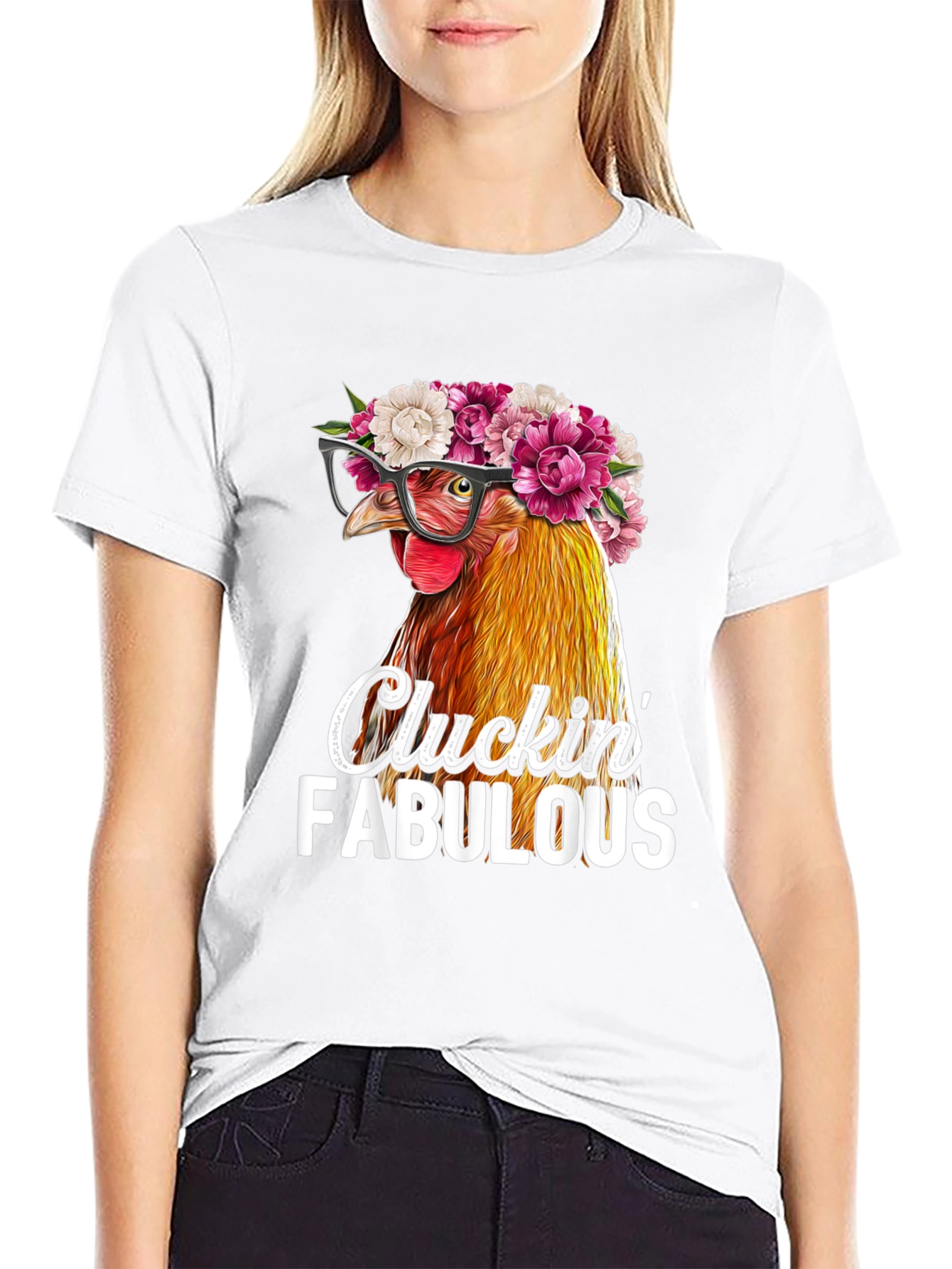 Cluckin Fabulous Chicken T-Shirt