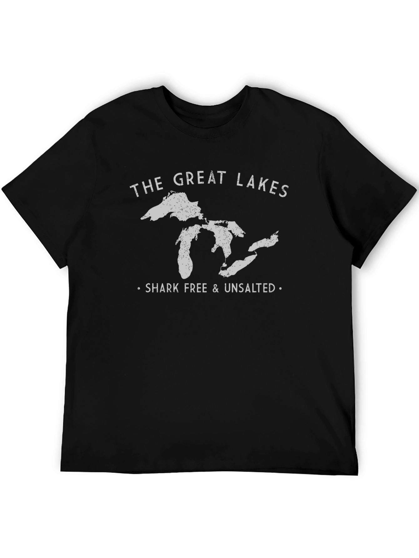 Great Lakes Shark Free & Unsalted Graphic Tee