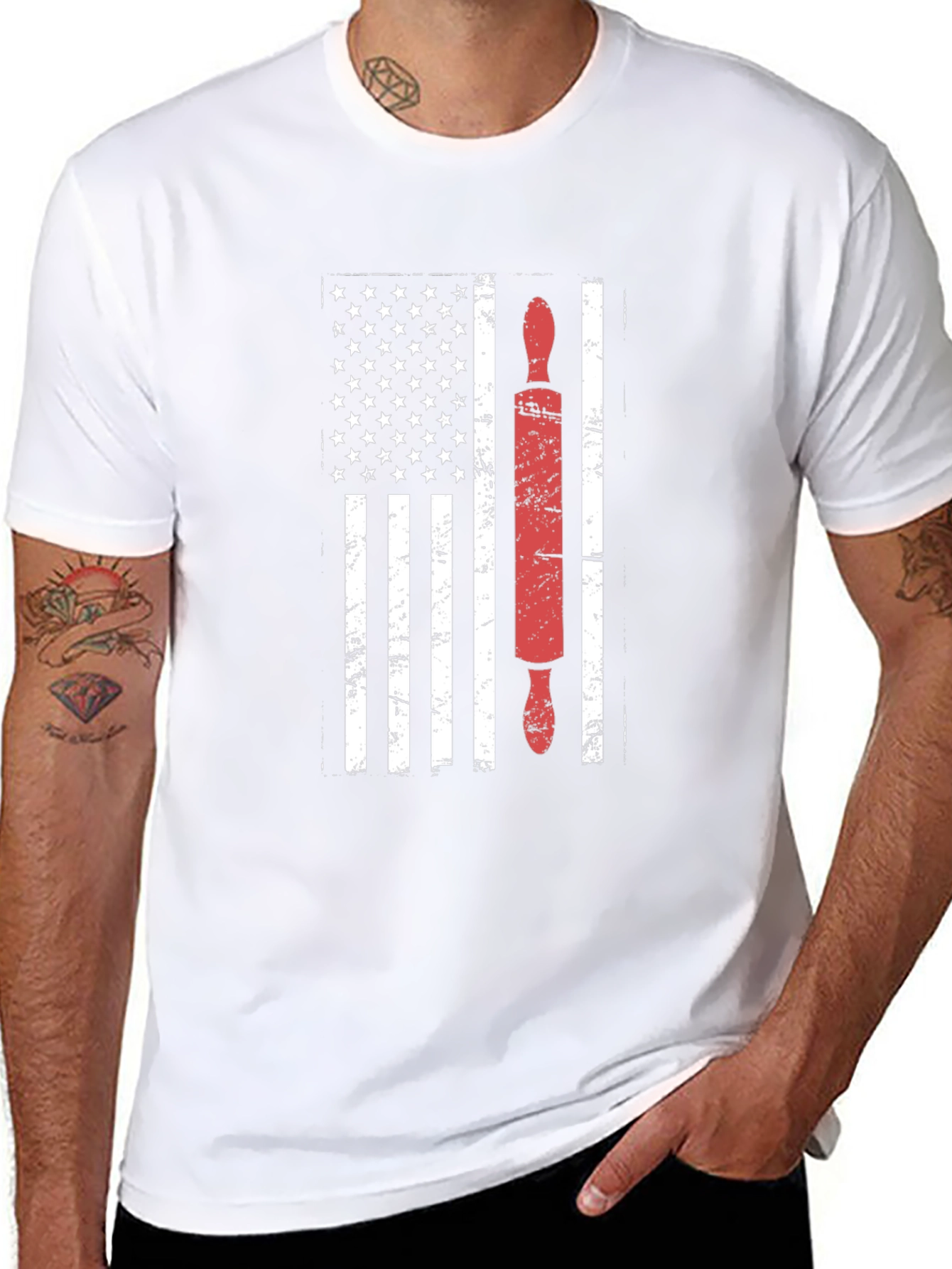Baker Flag Graphic Tee