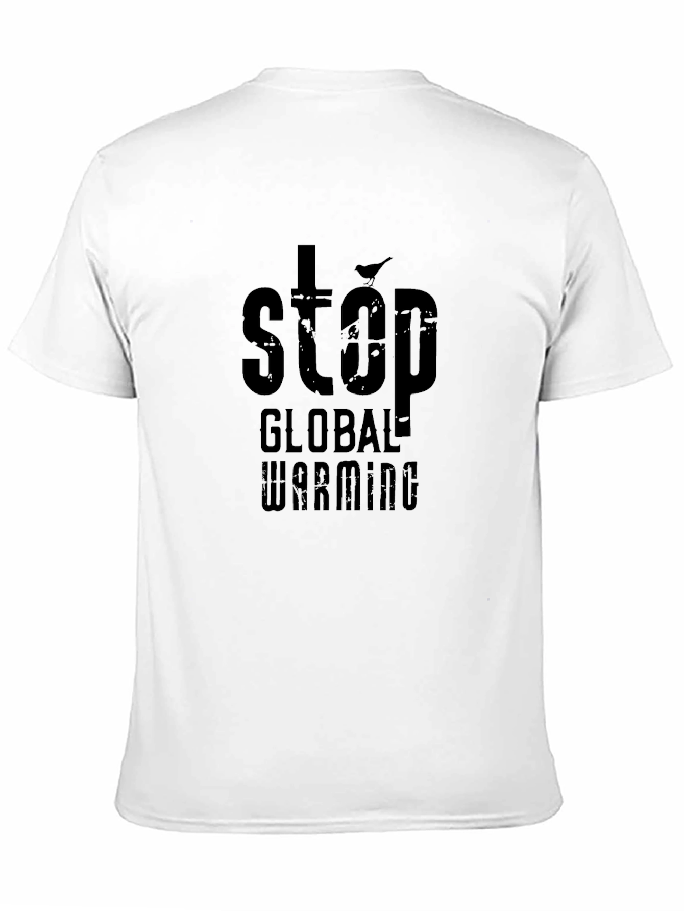 Stop Global Warming Graphic Tee - Eco-Friendly Activism