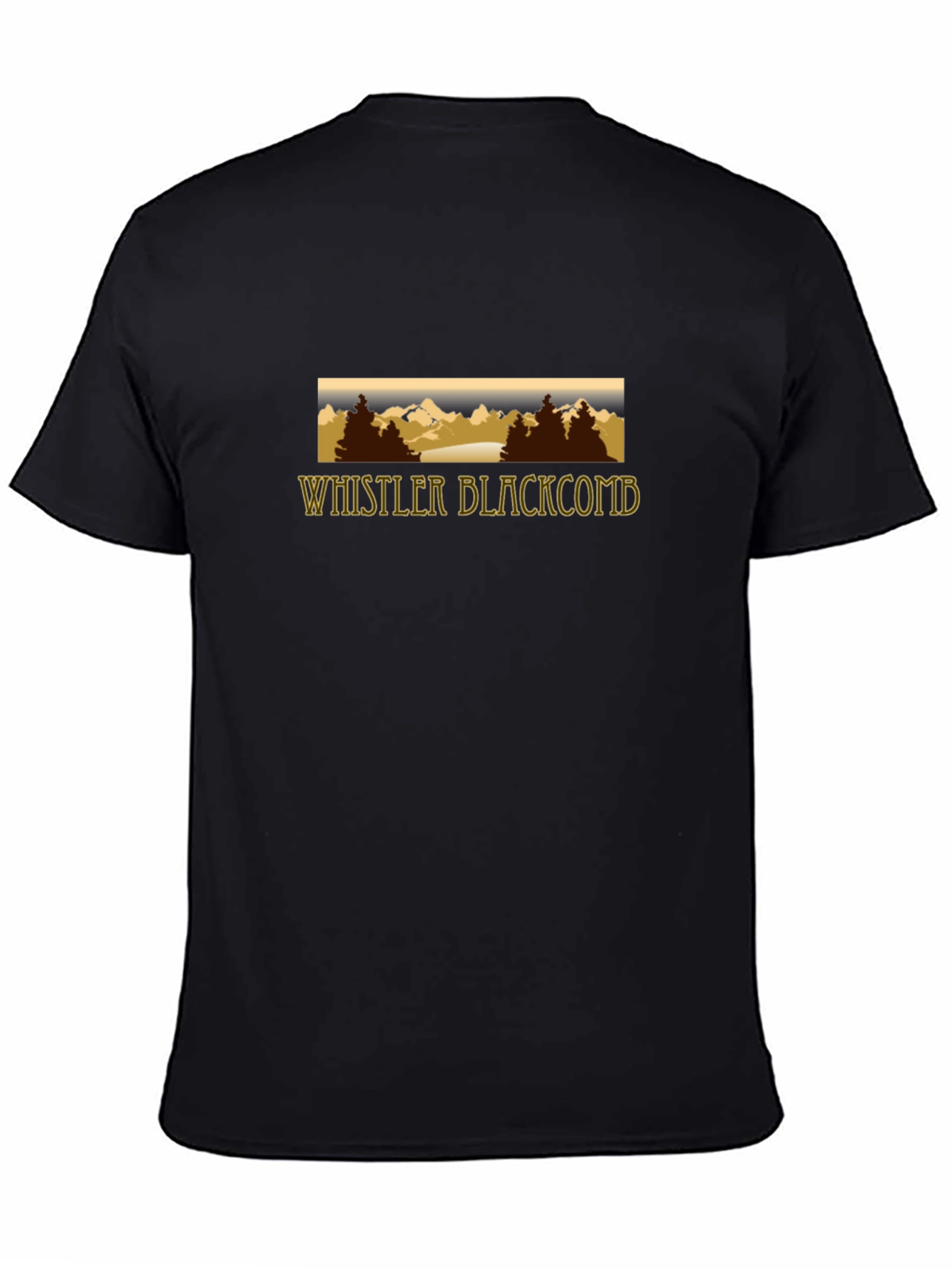 Whistler Blackcomb Graphic Tee - Black