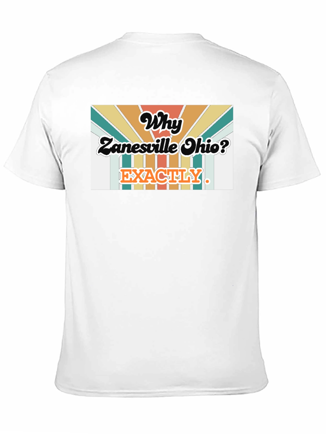 Why Zanesville Ohio? T-Shirt - Retro Style