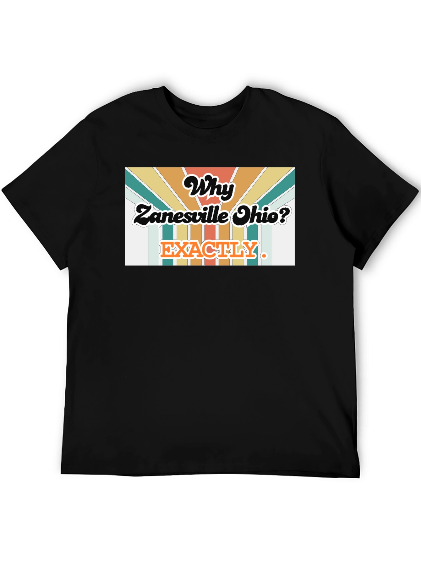 Why Zanesville Ohio? T-Shirt - Retro Style