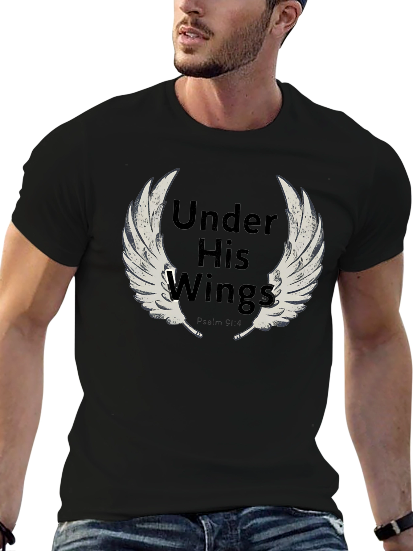 Under His Wings Graphic Tee