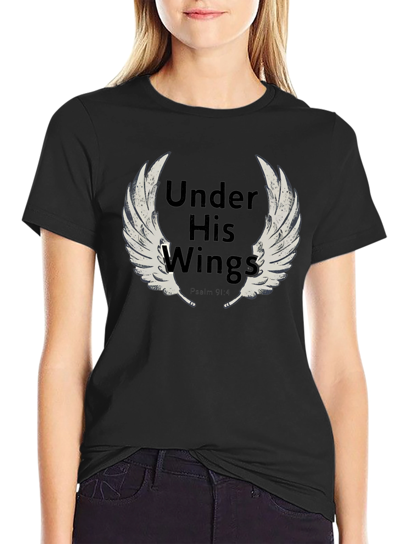 Under His Wings Graphic Tee