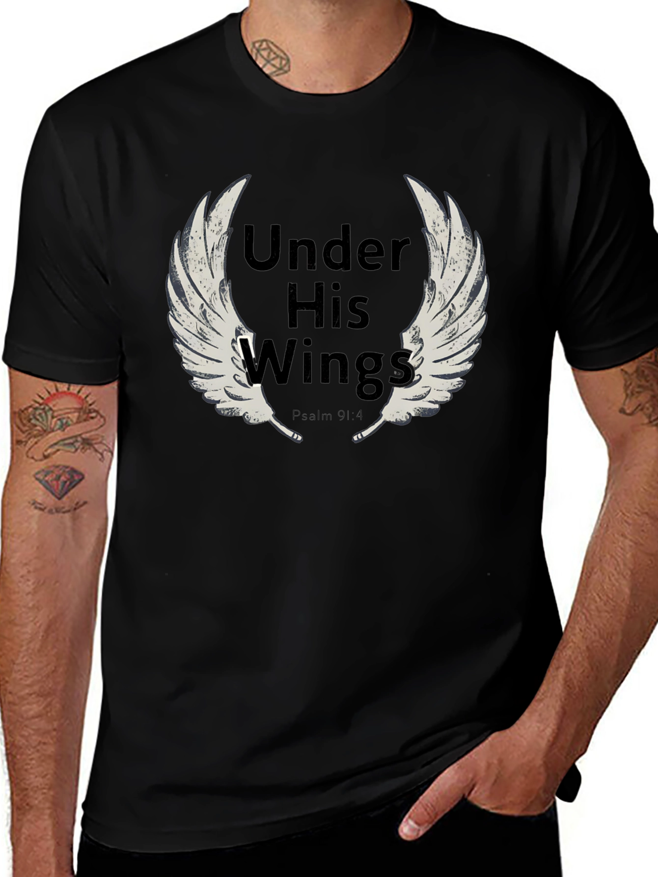 Under His Wings Graphic Tee