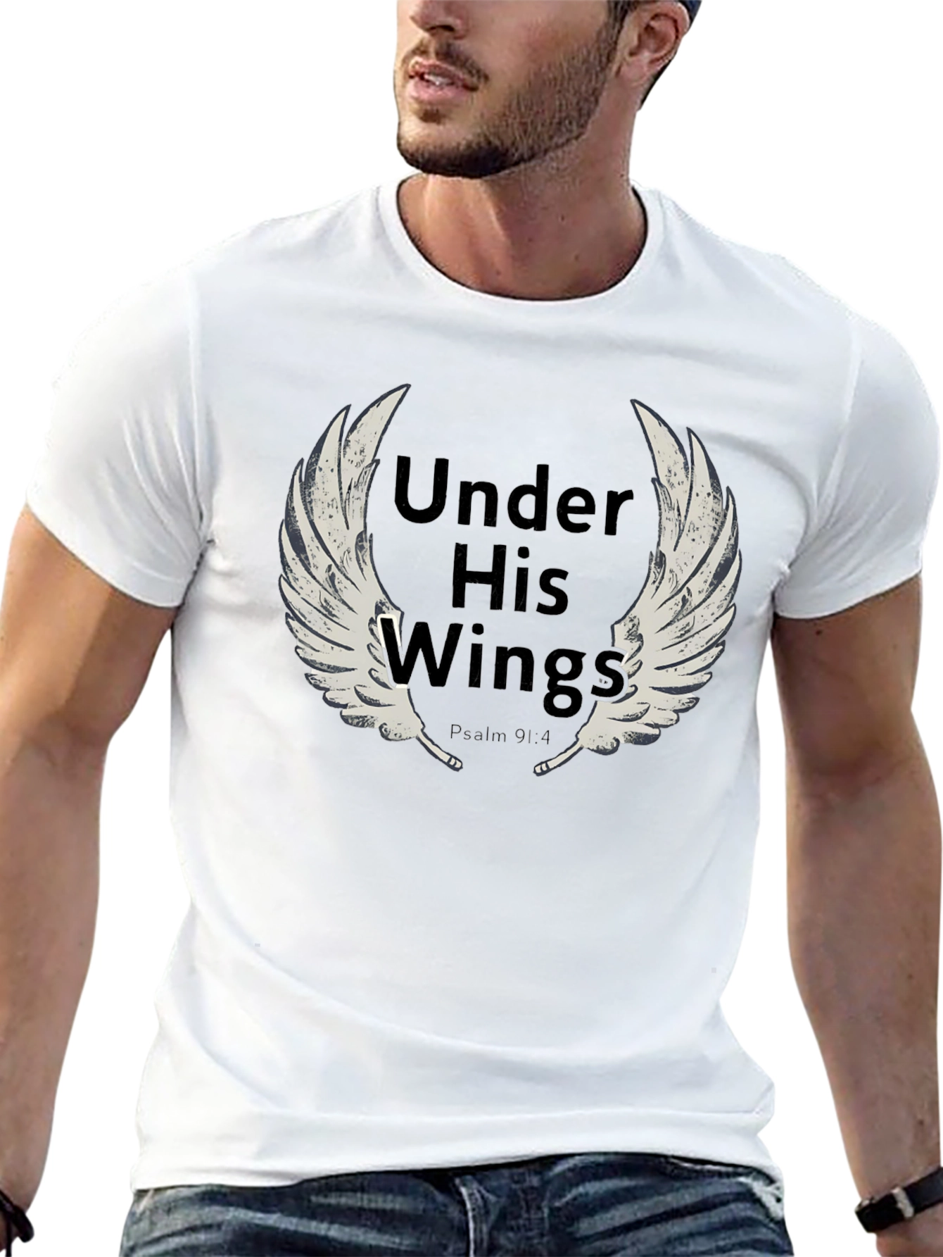 Under His Wings Graphic Tee