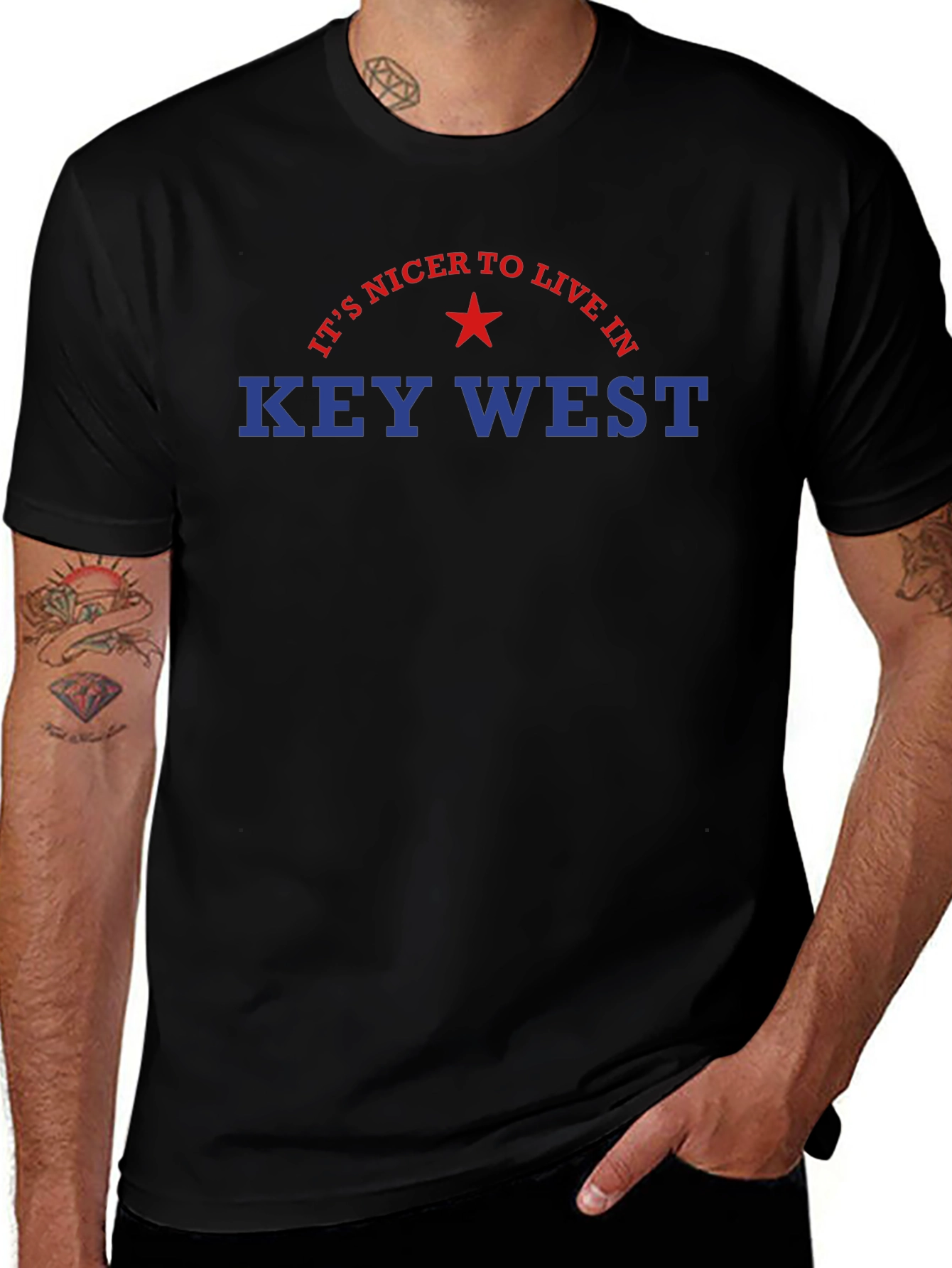 Key West T-Shirt - Its Nicer to Live In