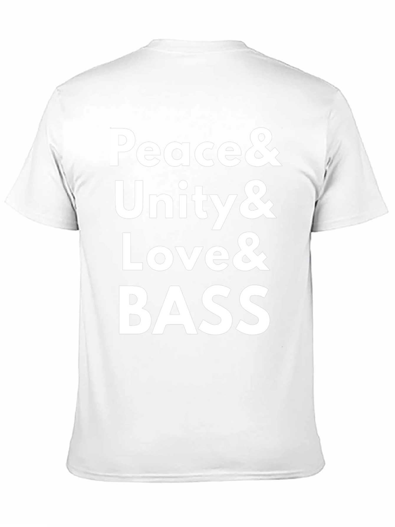 Peace Unity Love & Bass Graphic Tee