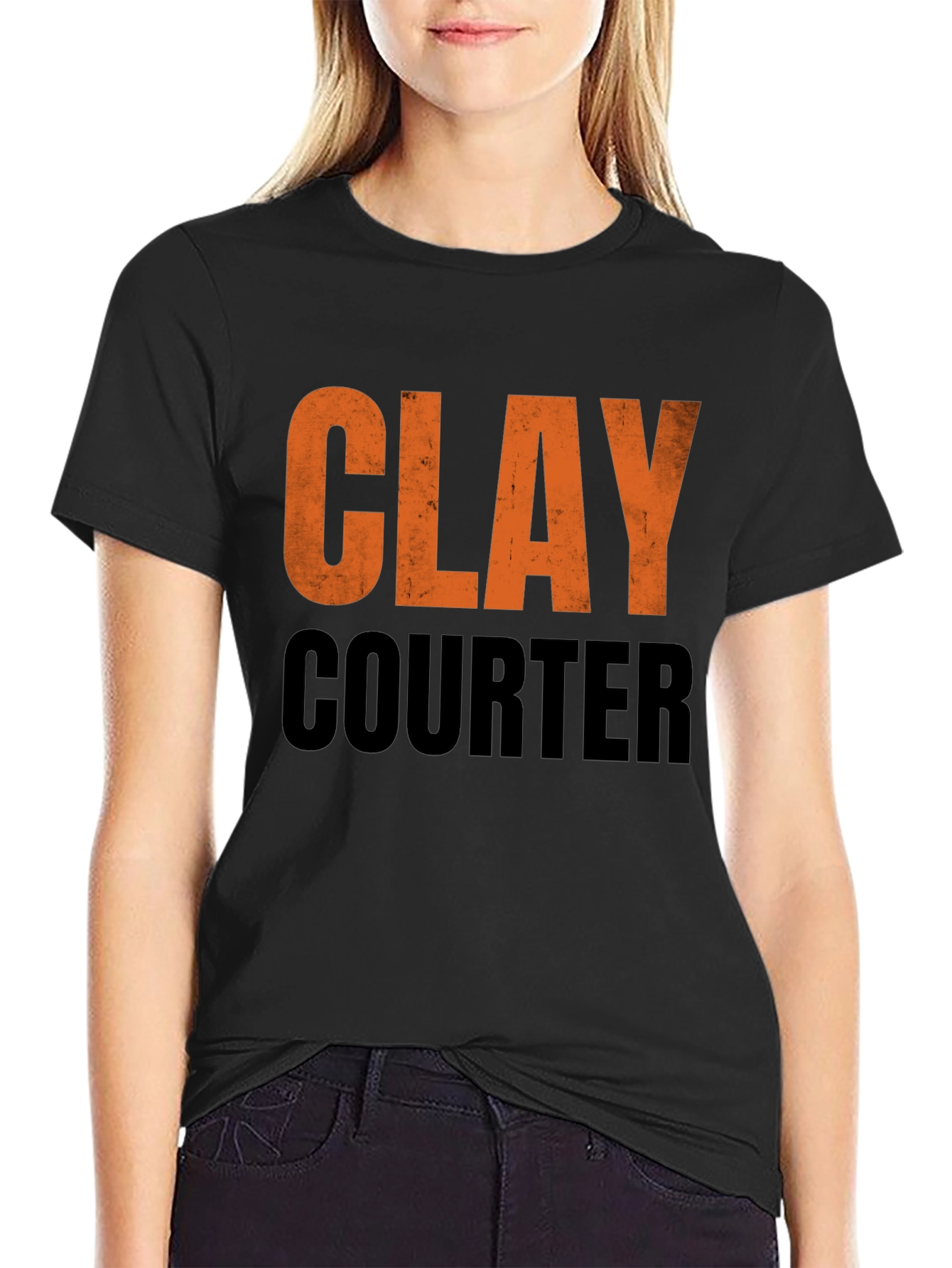 Clay Courter Graphic Tee - Black Short Sleeve