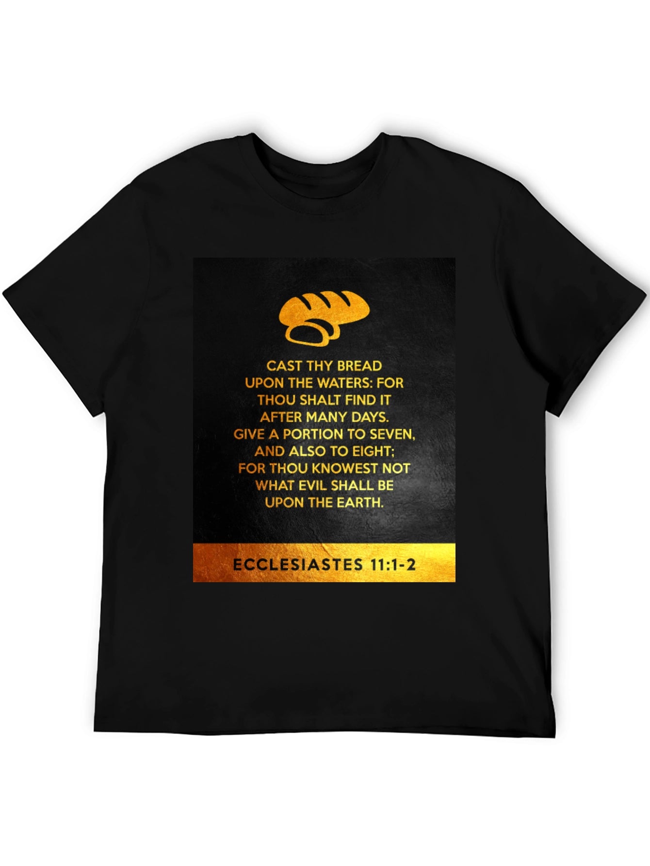 Ecclesiastes Bible Verse Graphic T-Shirt