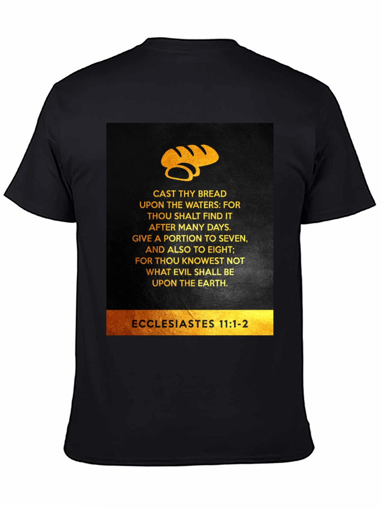 Ecclesiastes Bible Verse Graphic T-Shirt