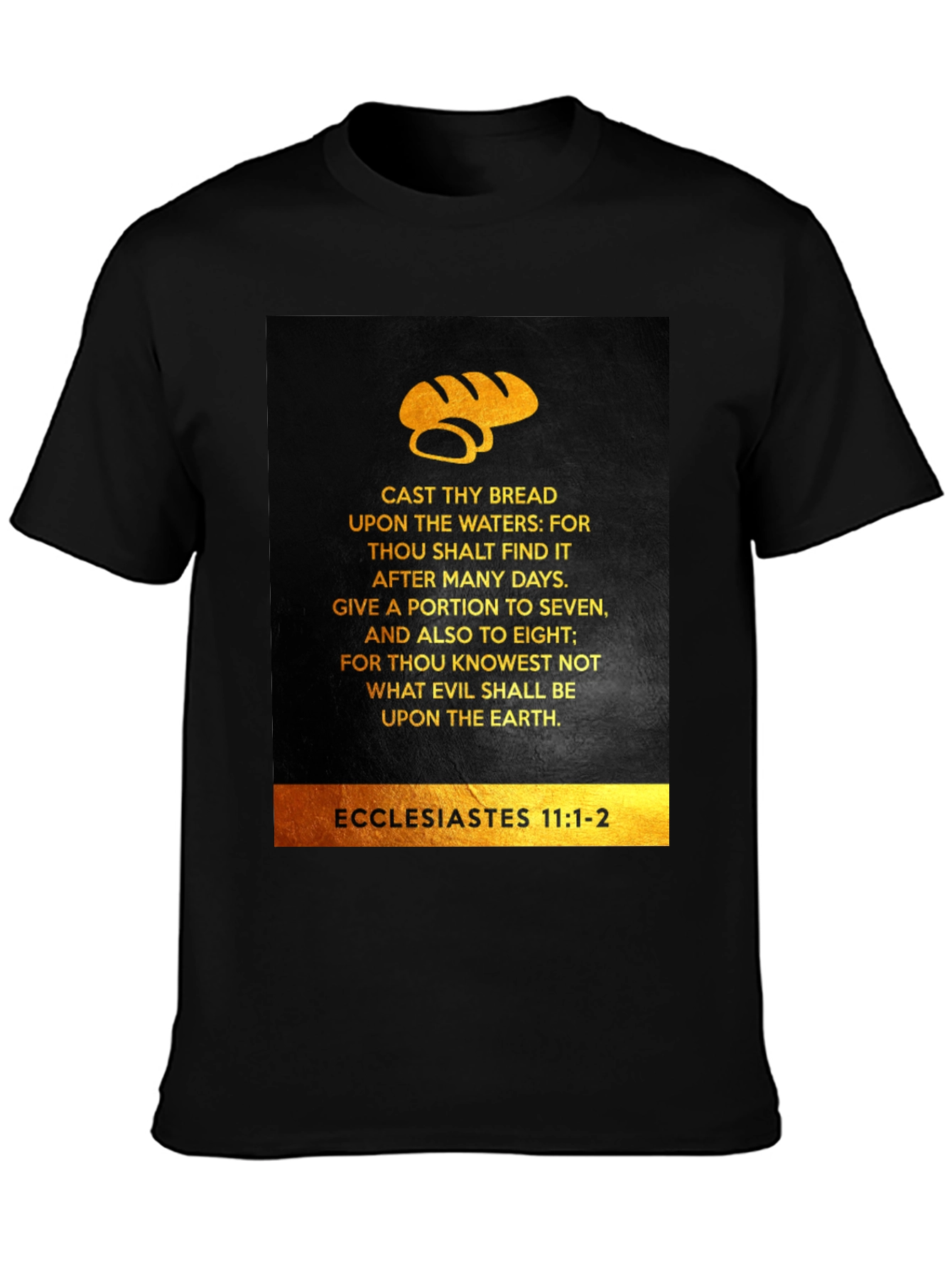 Ecclesiastes Bible Verse Graphic T-Shirt