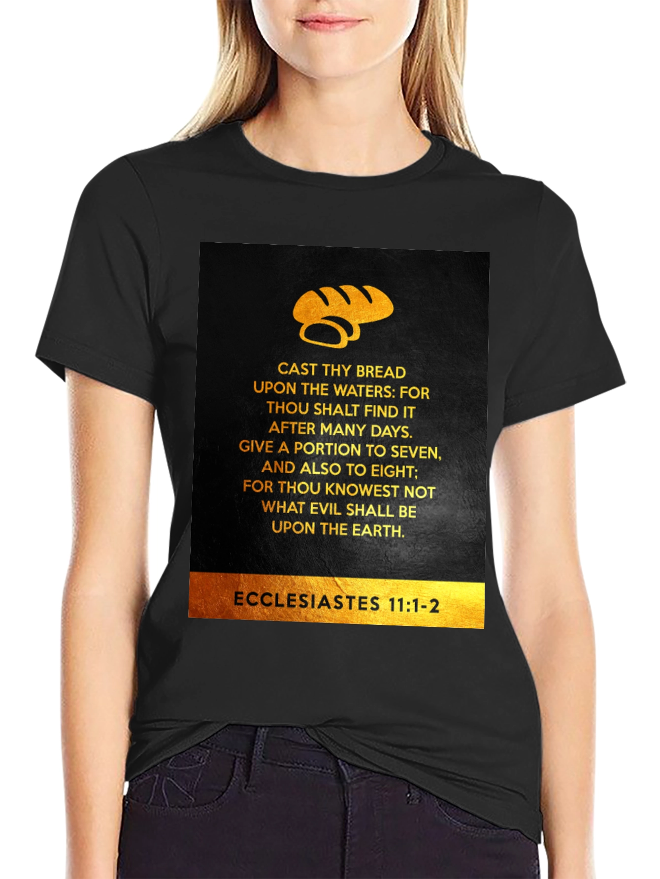 Ecclesiastes Bible Verse Graphic T-Shirt