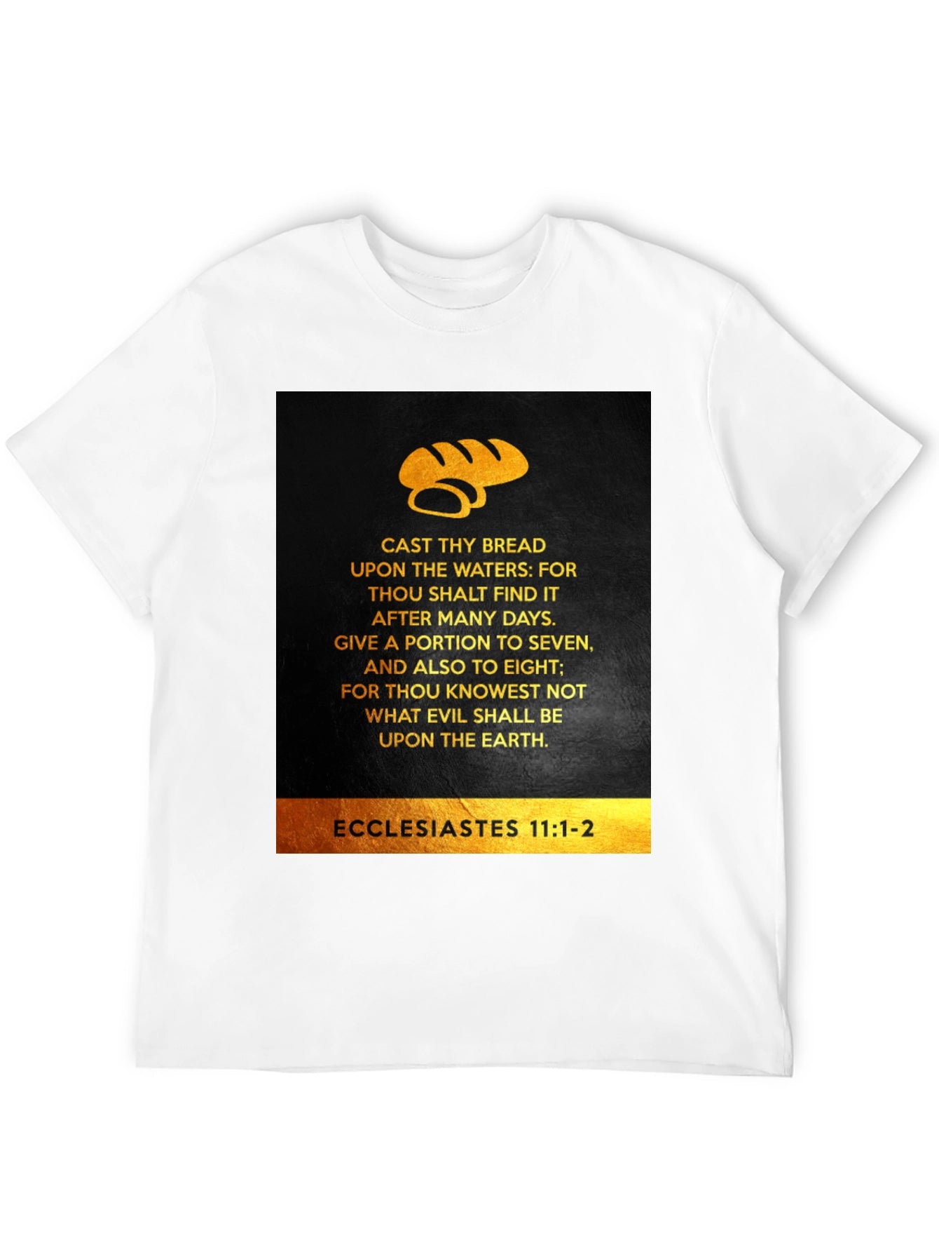 Ecclesiastes Bible Verse Graphic T-Shirt