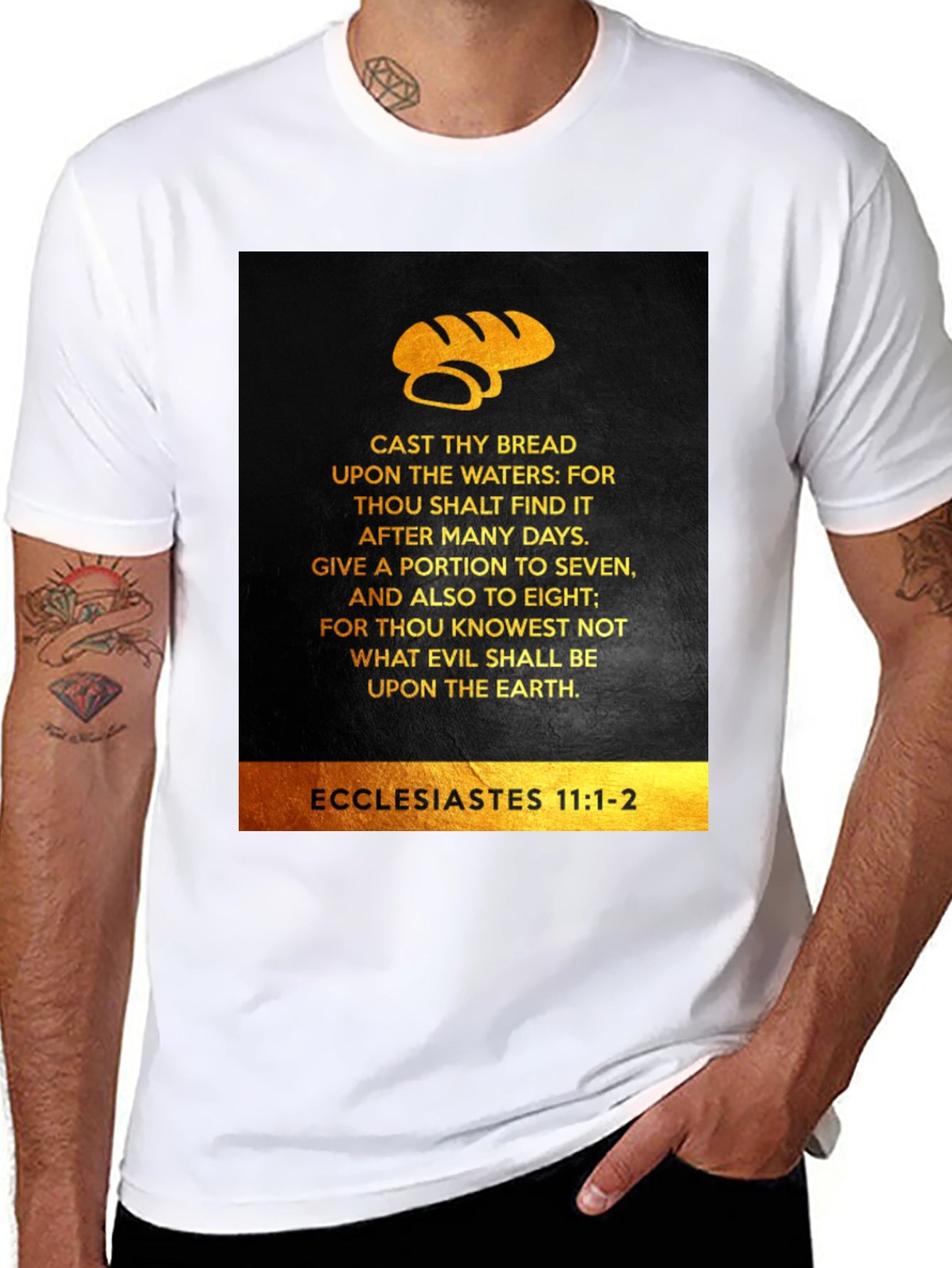 Ecclesiastes Bible Verse Graphic T-Shirt