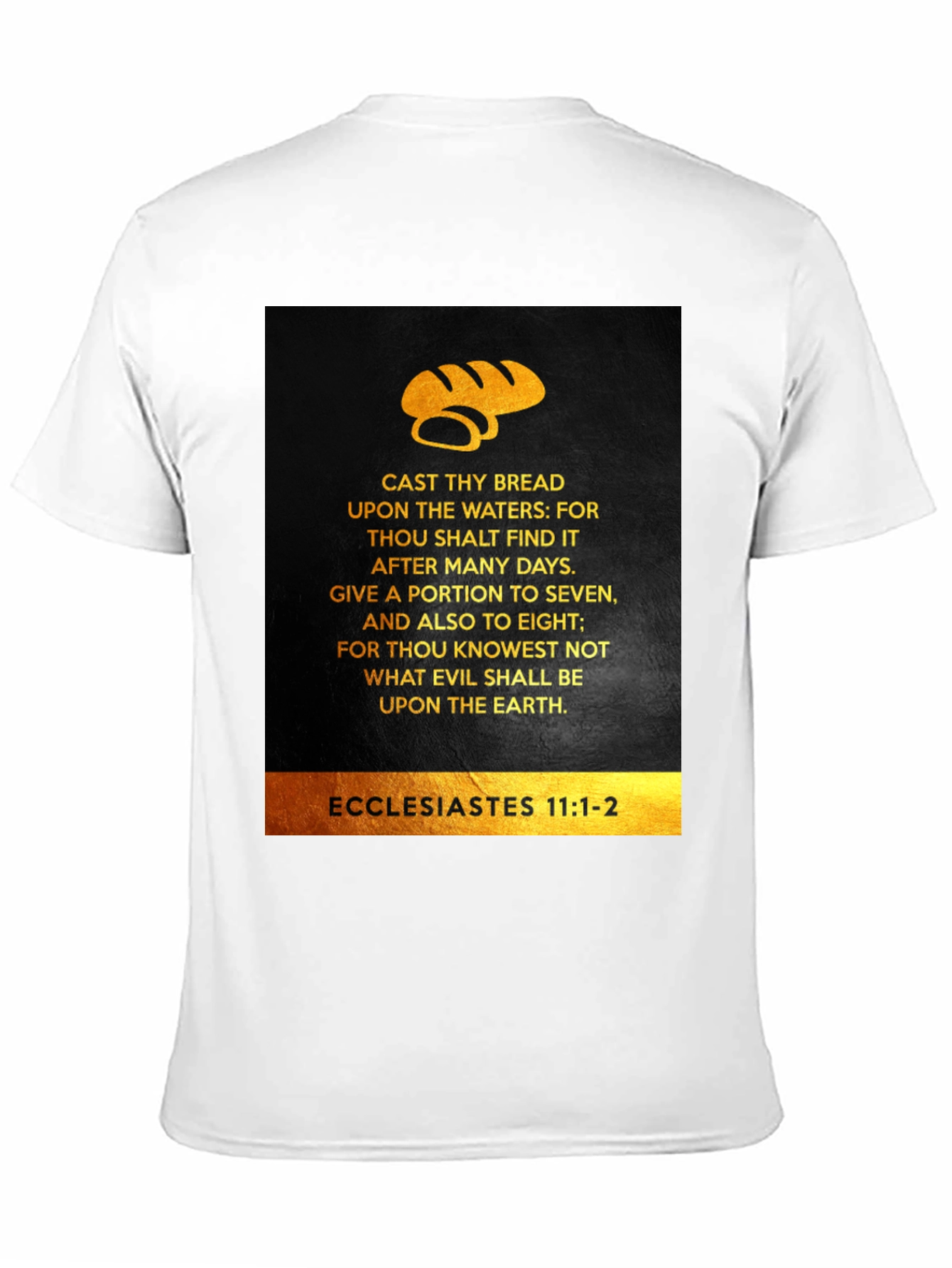 Ecclesiastes Bible Verse Graphic T-Shirt